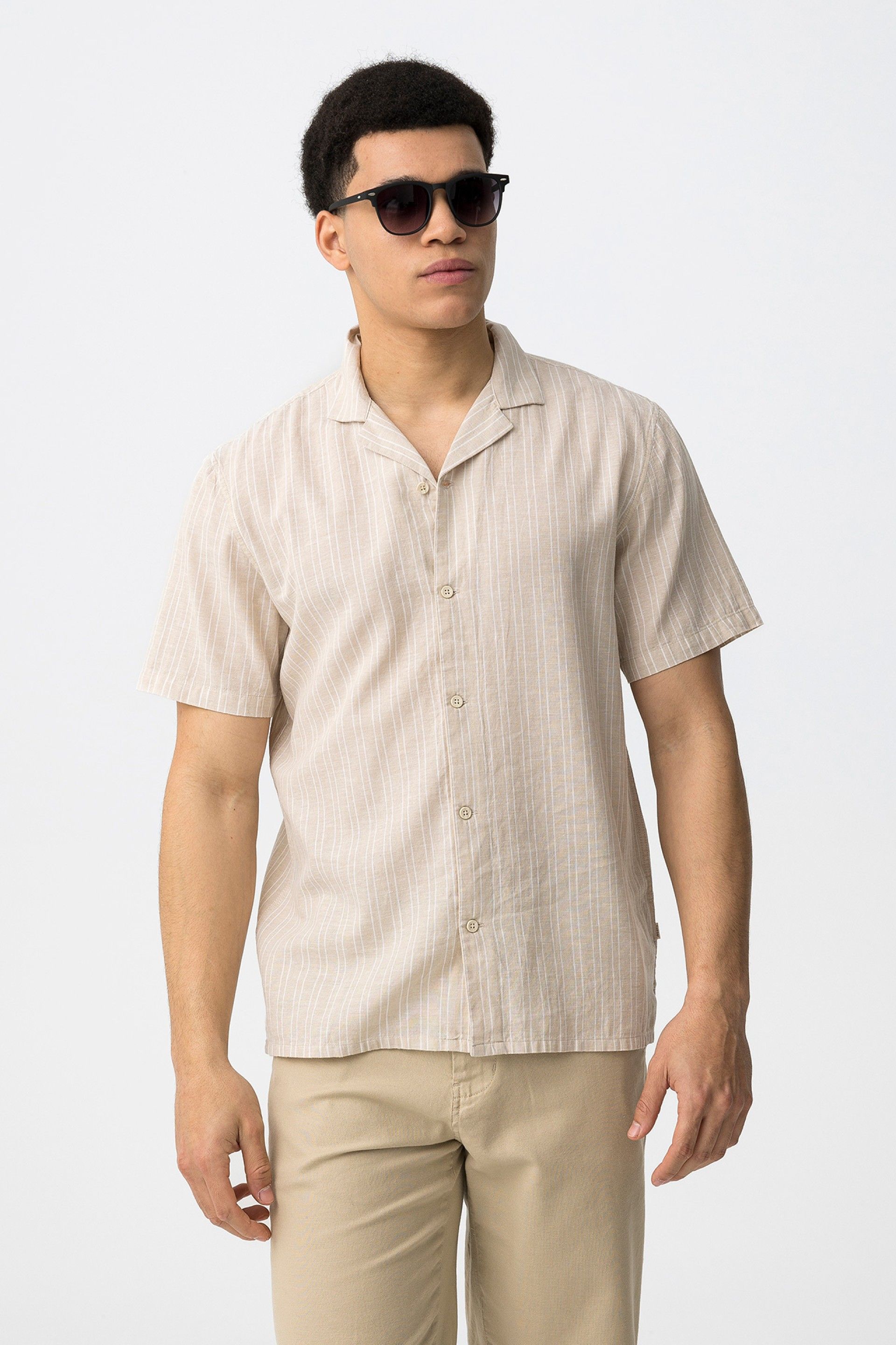 Camisa Valentin Beige