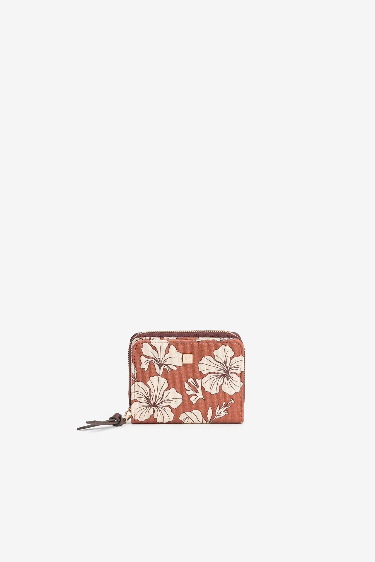 Monedero Floral Teja 4406