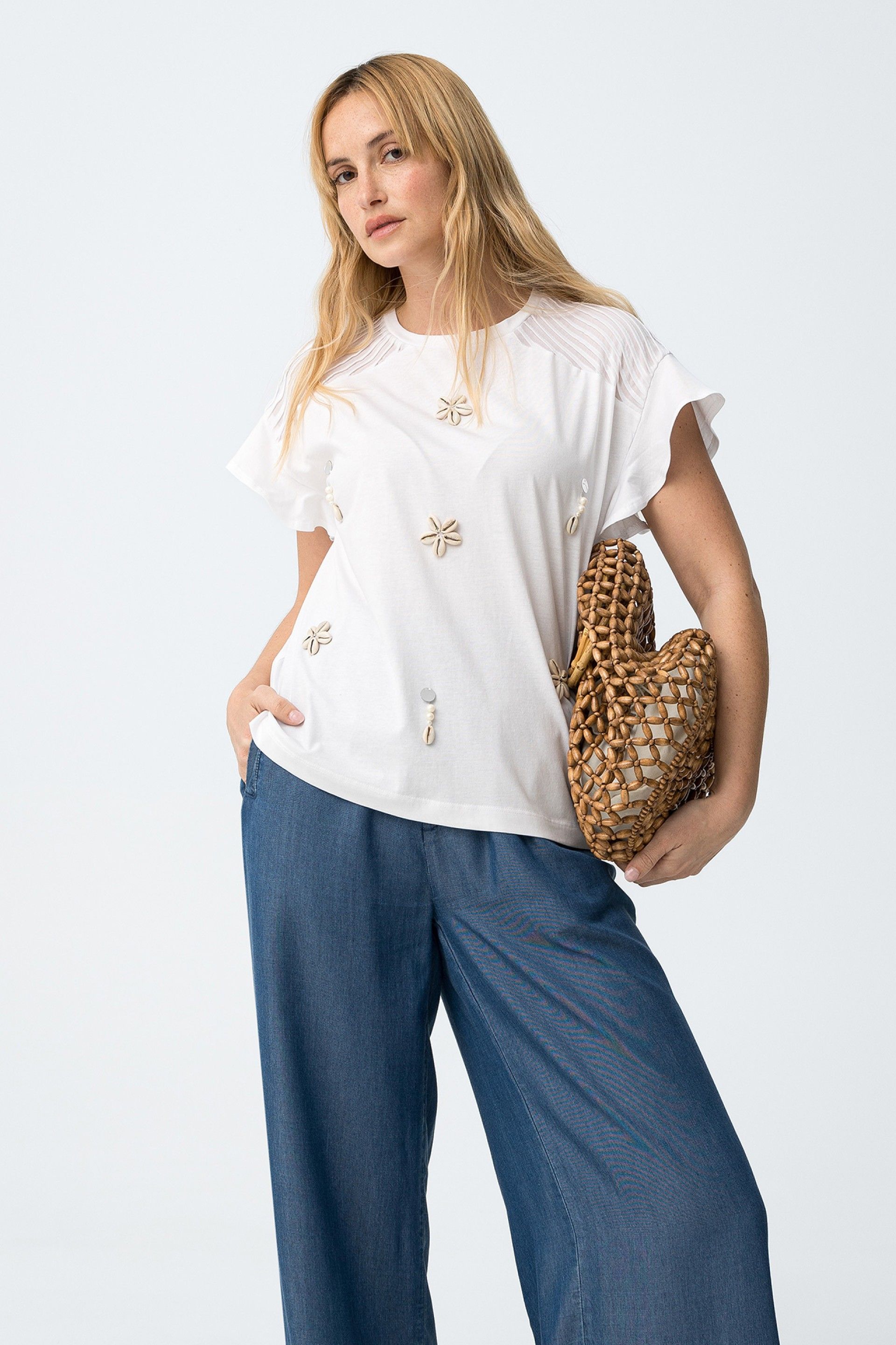 Camiseta Aponi Blanca