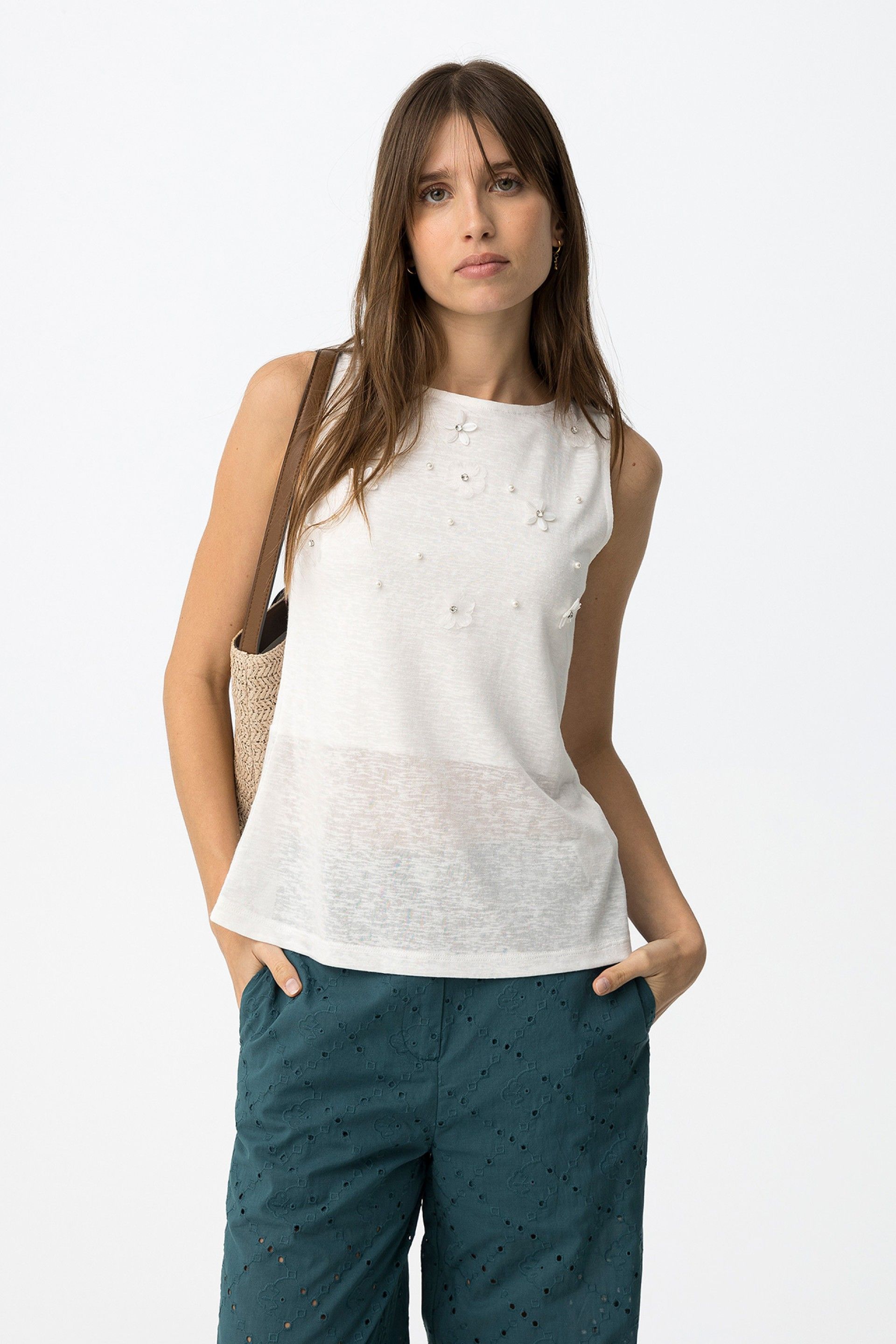 Blusa Adira Blanca