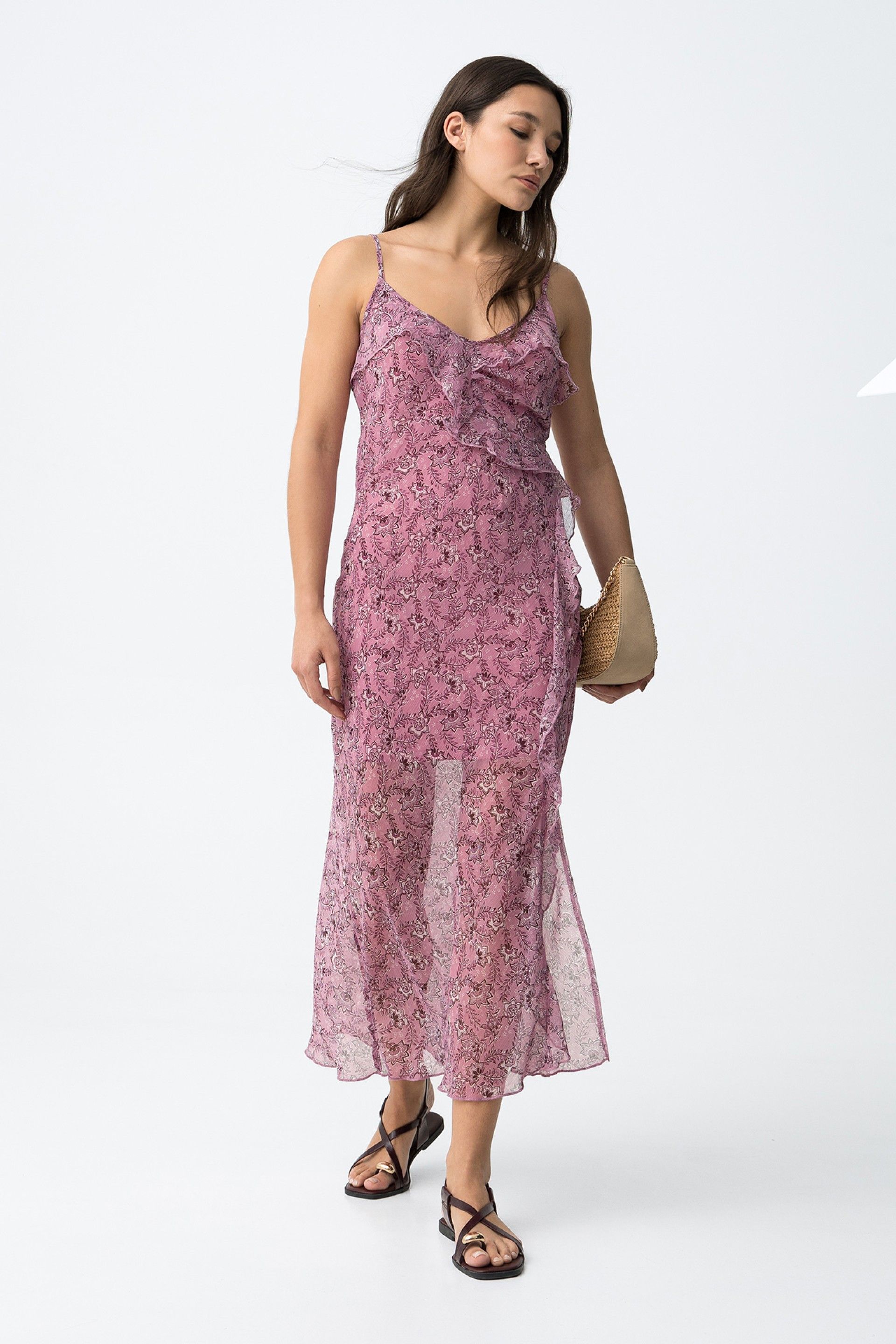 Vestido Paquita Rosa