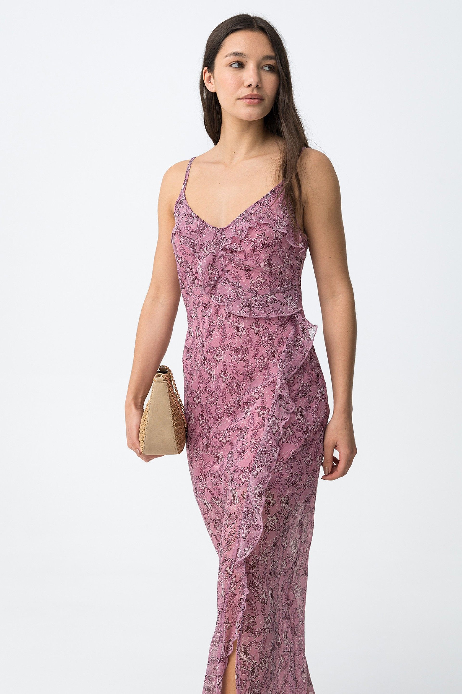 Vestido Paquita Rosa