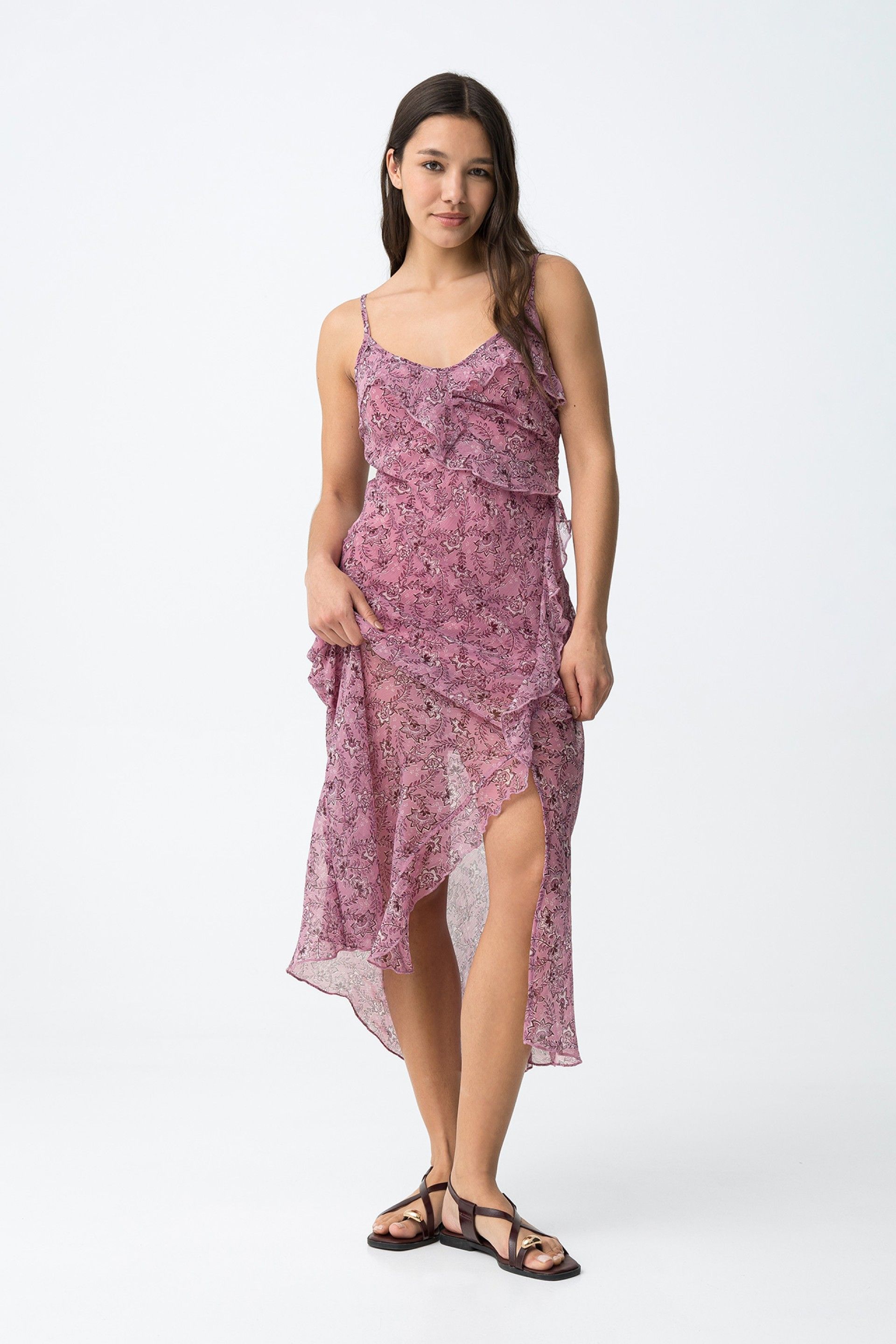 Vestido Paquita Rosa