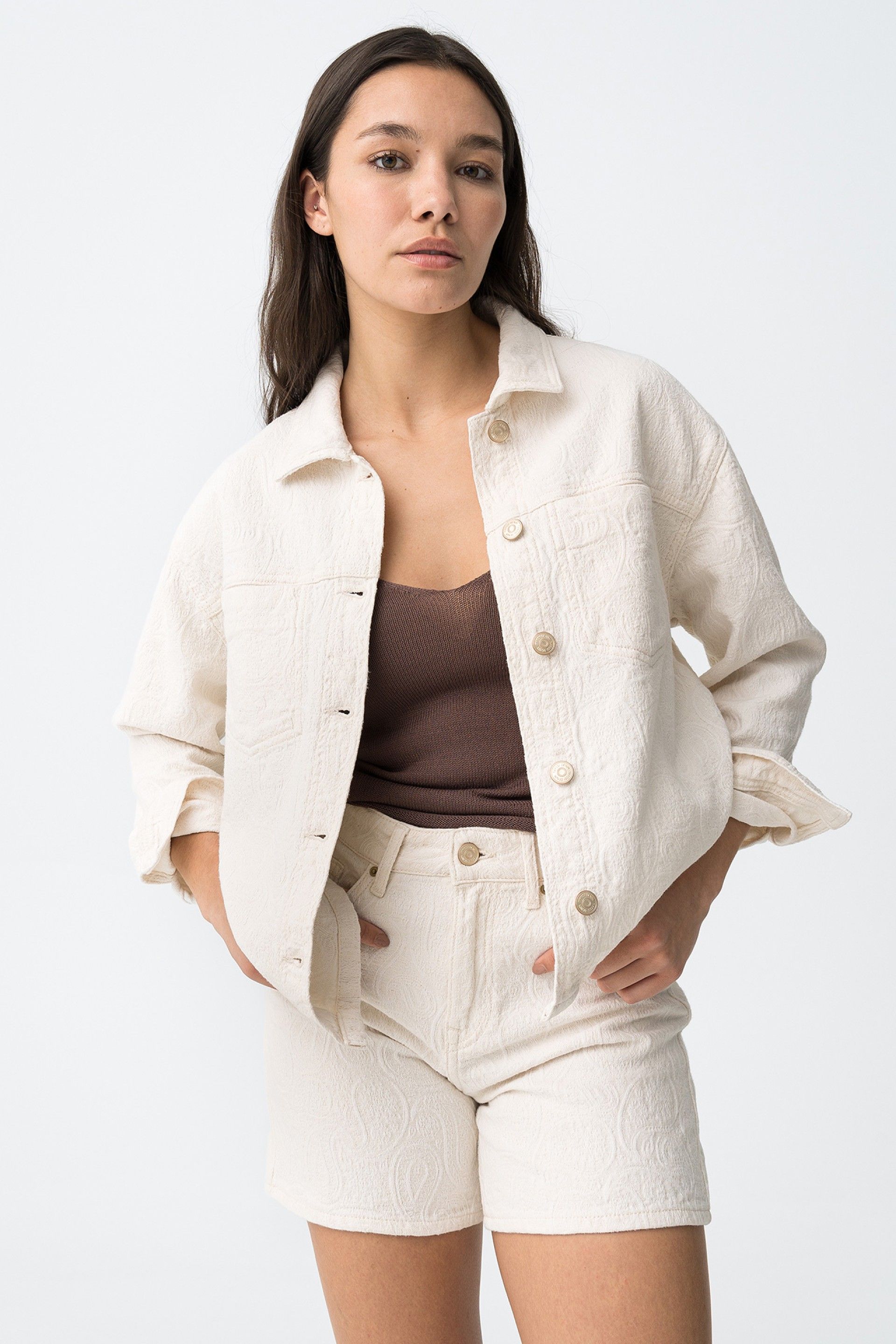 Sobrecamisa Frida Crudo