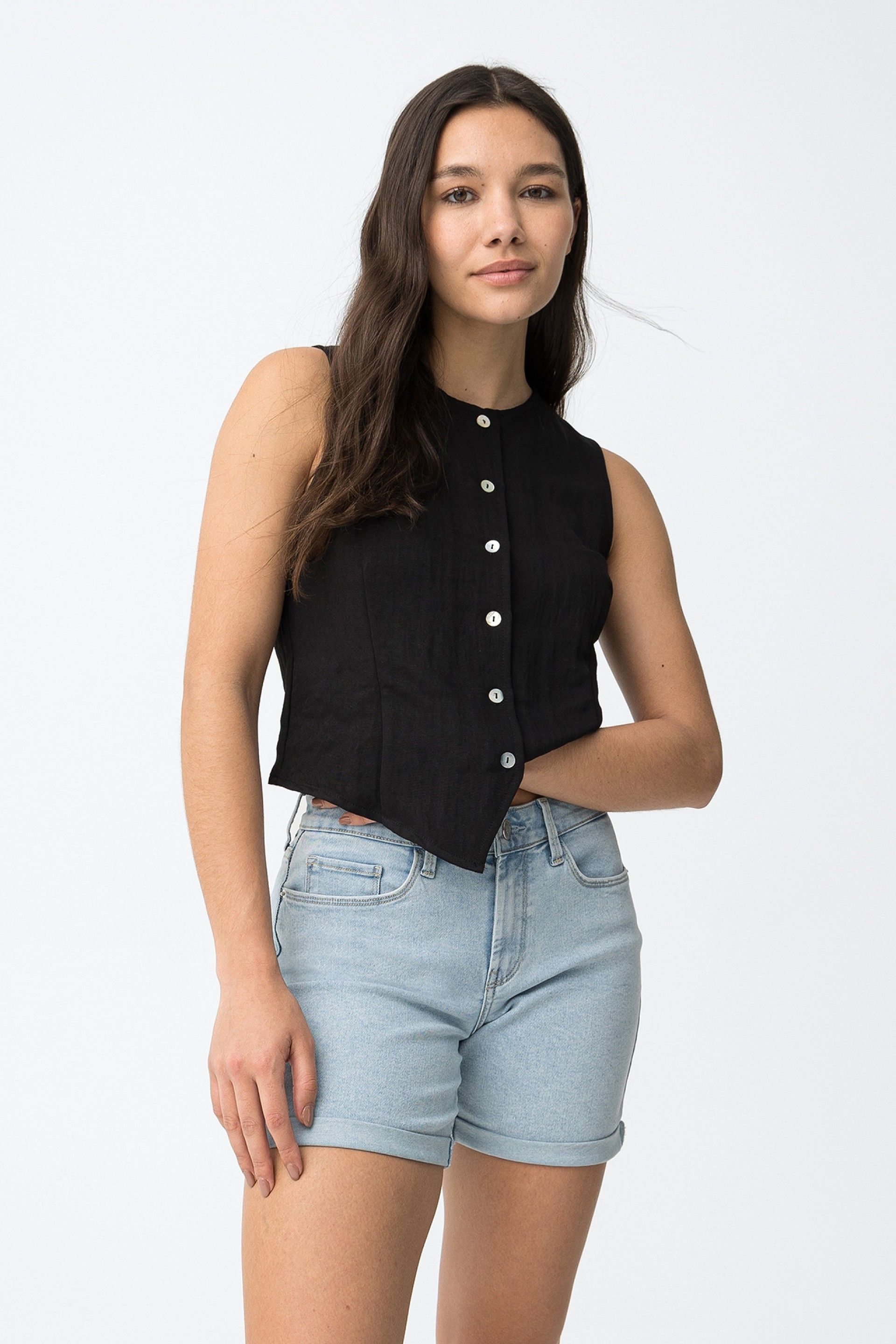 Jeans Corto RACHEL49 Azul Clarito C10