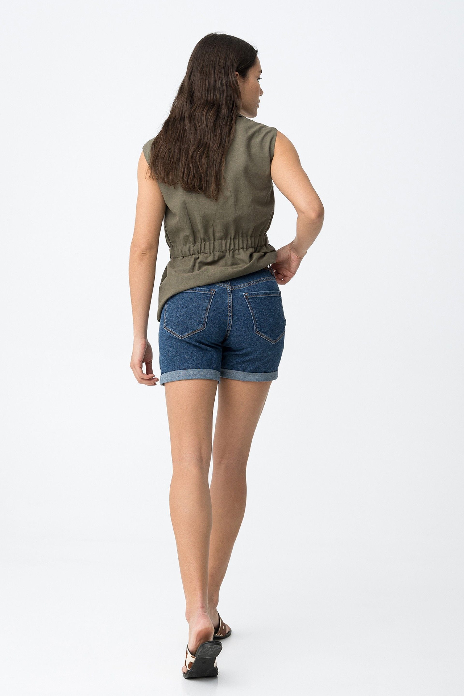Jeans Corto RACHEL49 Azul M10