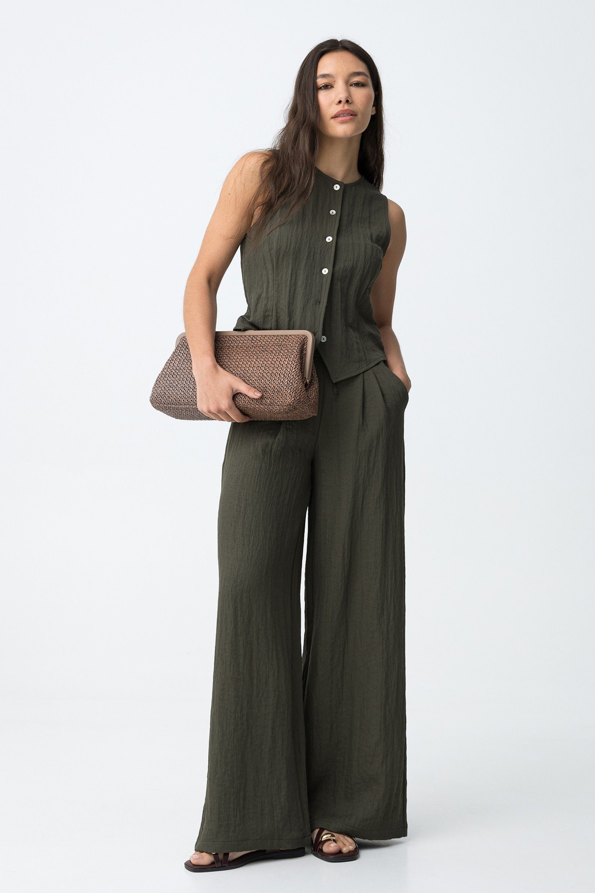 Pantalón Augusta Verde