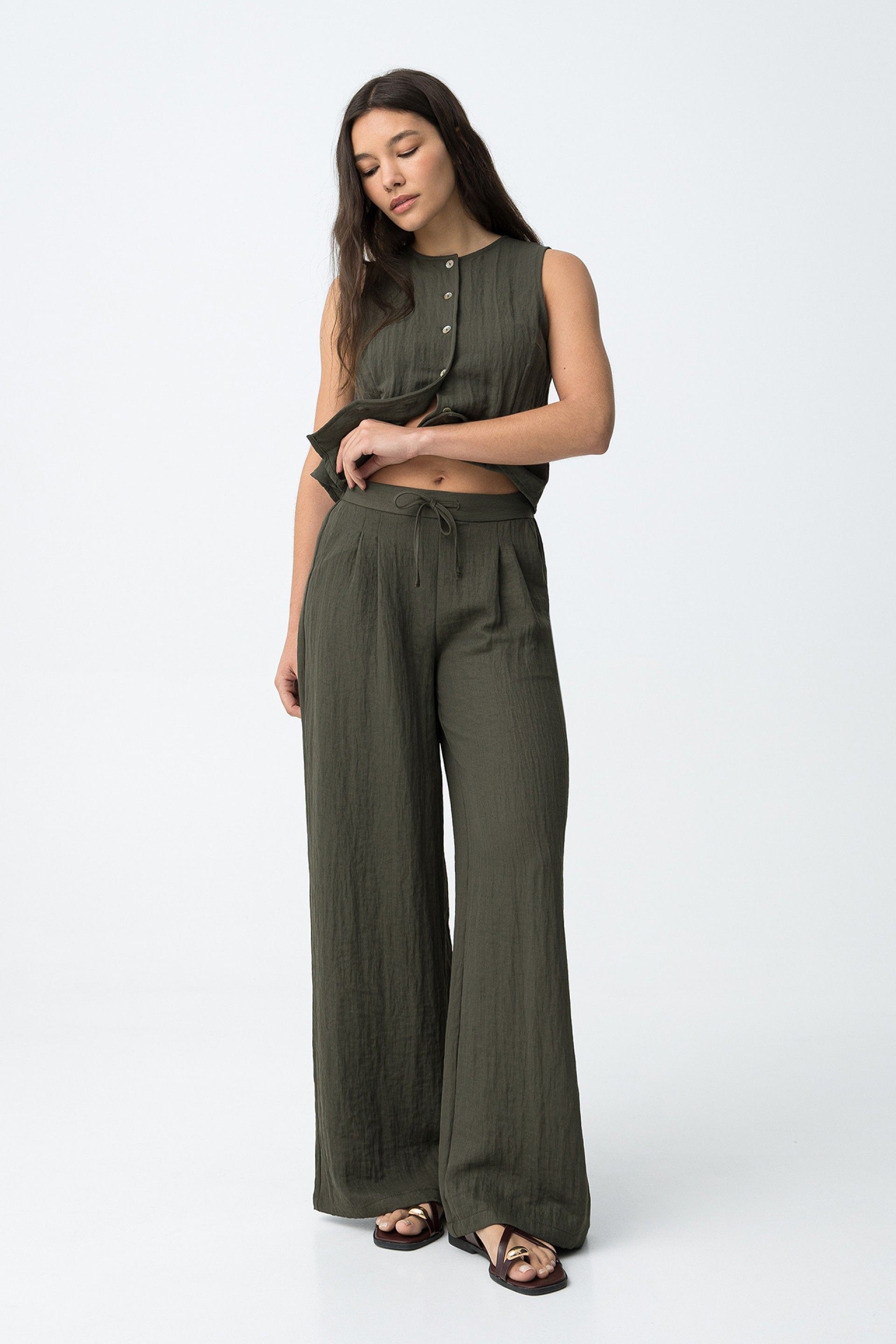 Pantalón Augusta Verde