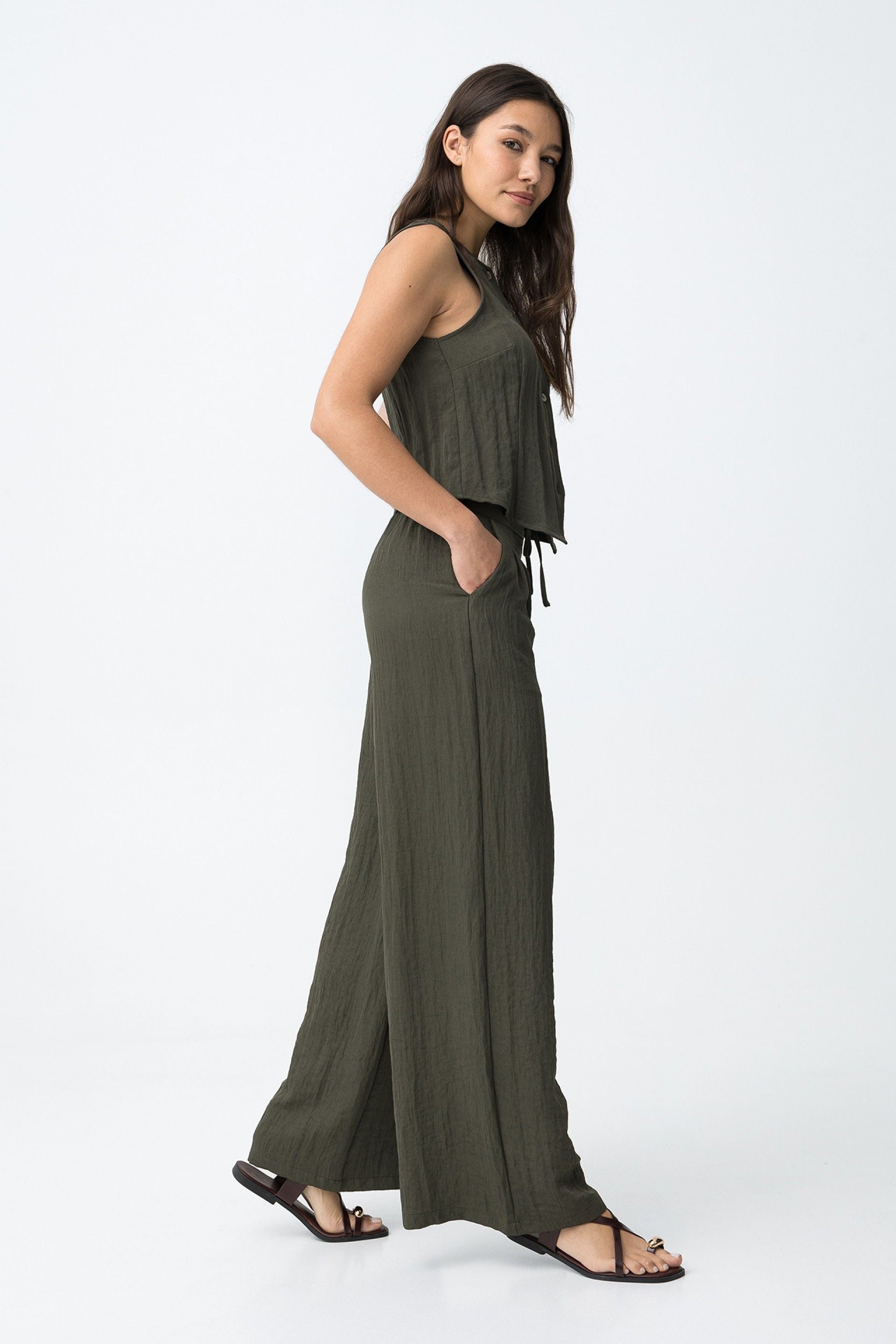 Pantalón Augusta Verde