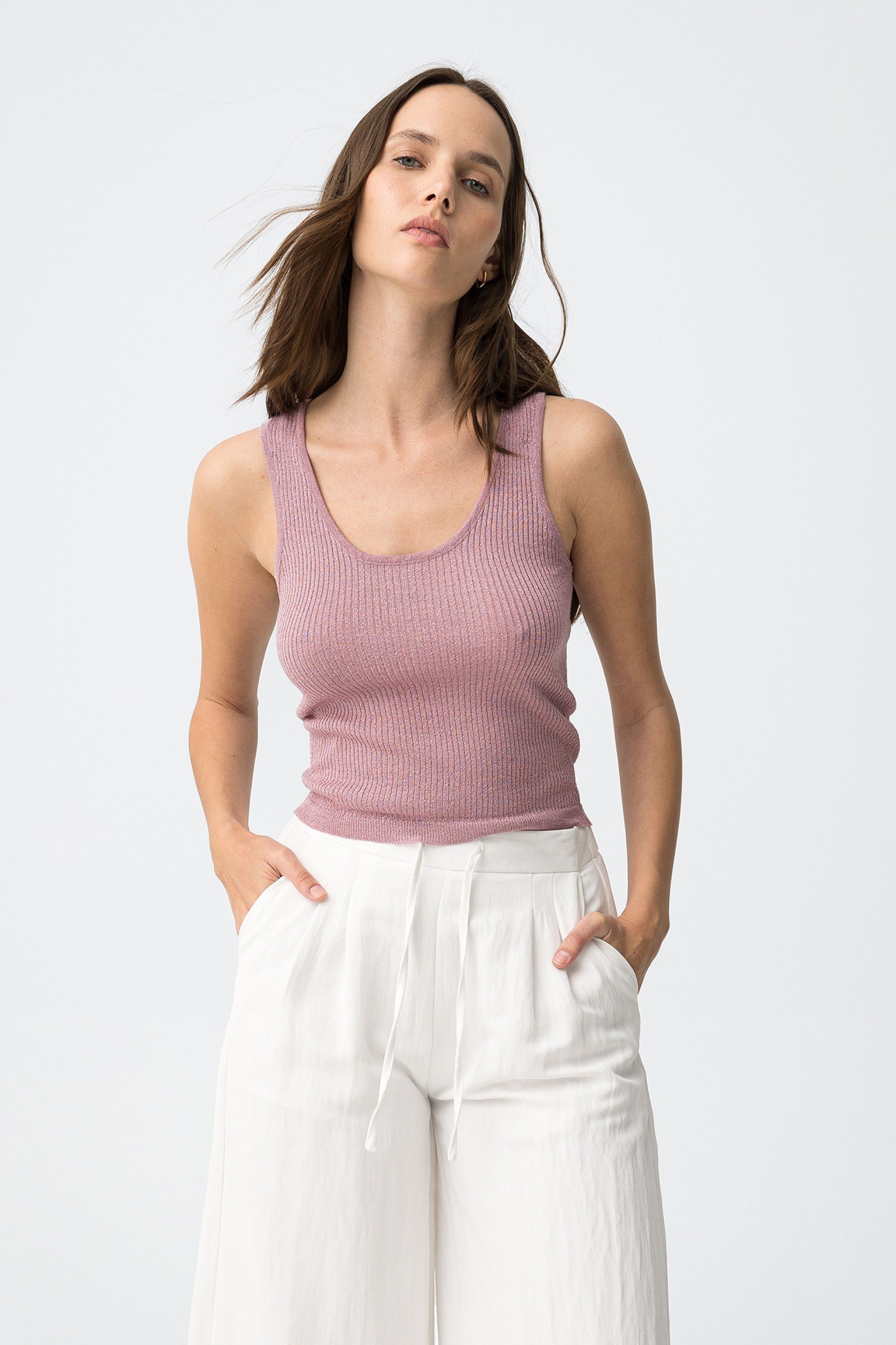 Top Luzia Rosa