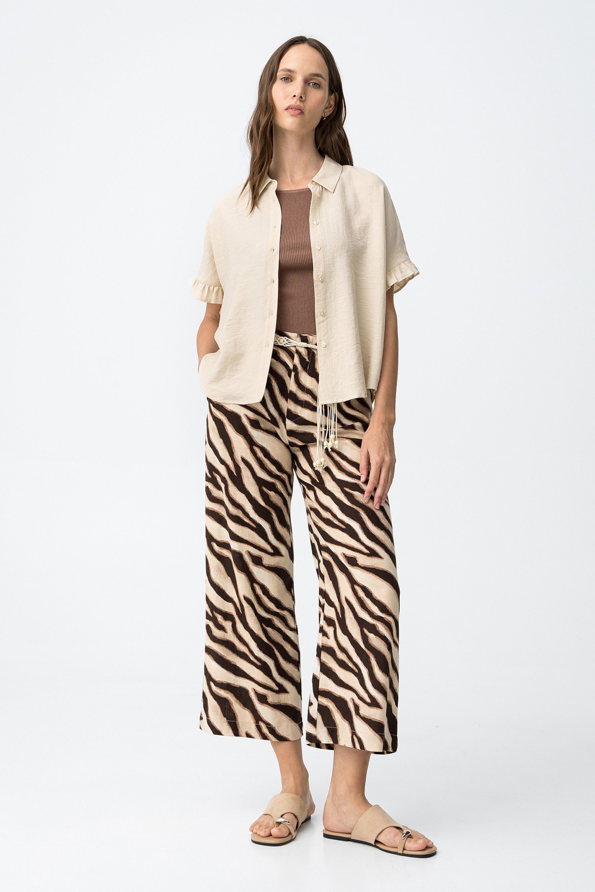 Pantalón Joana Cebra