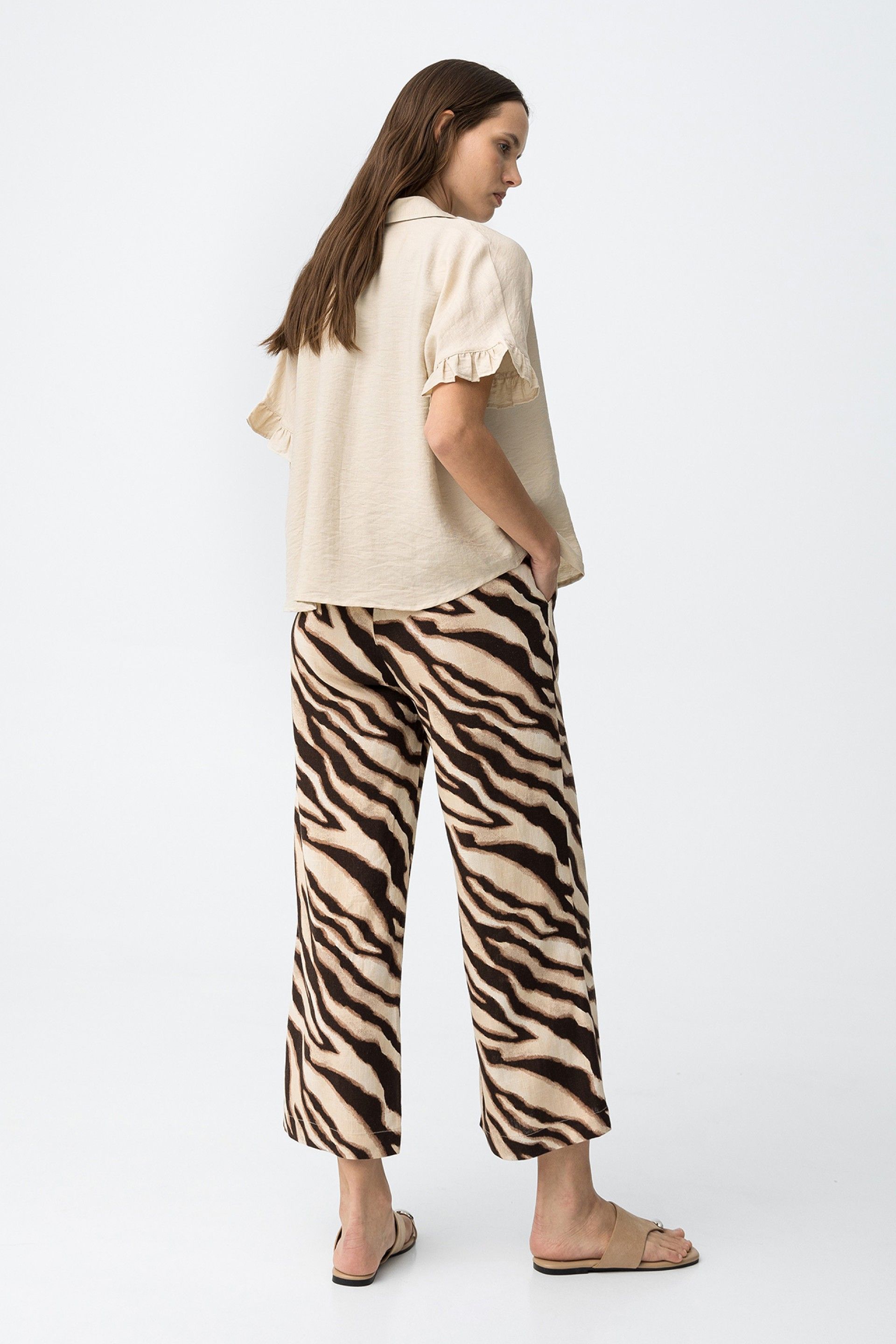 Pantalón Joana Cebra