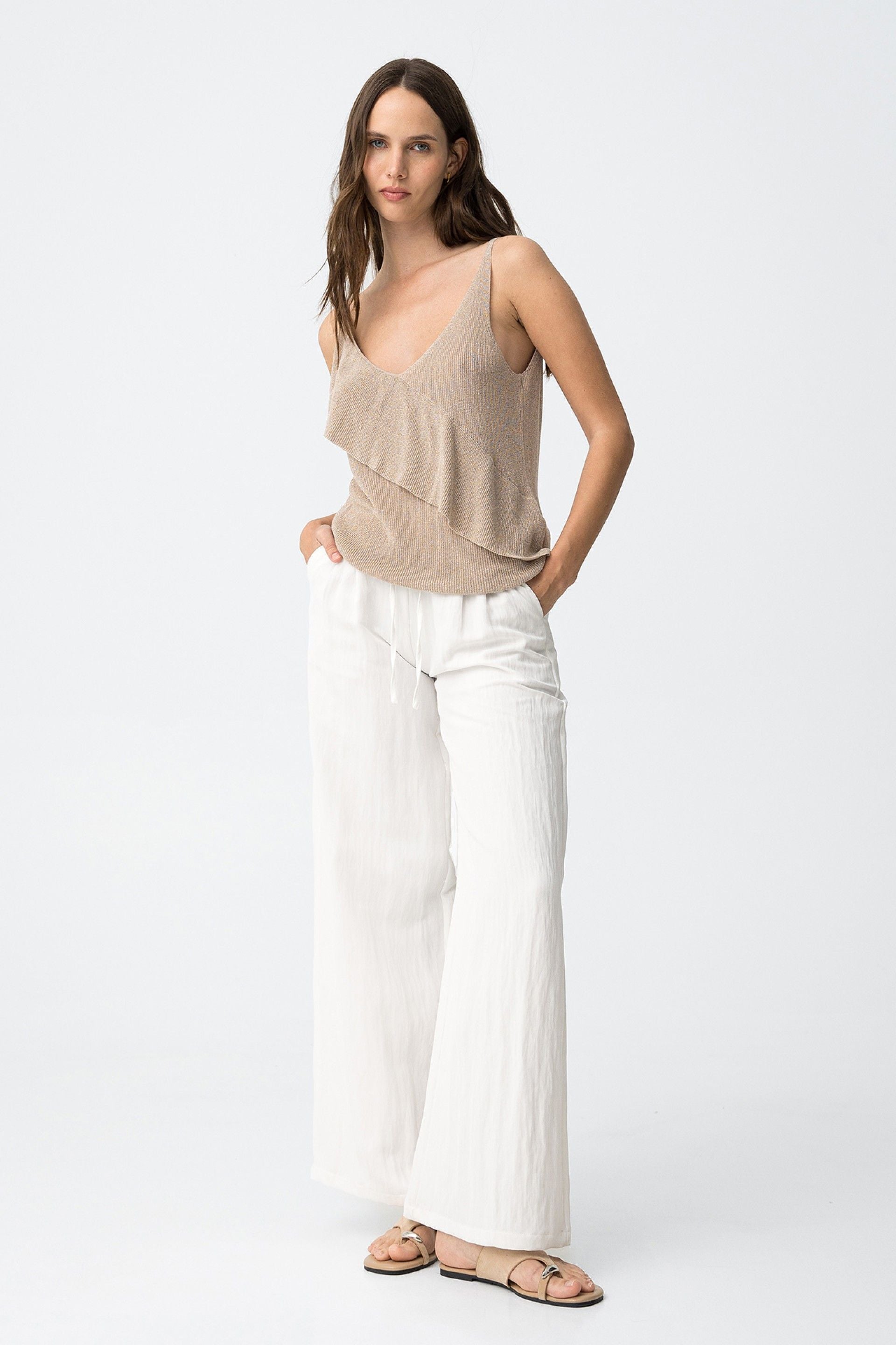 Pantalón Augusta Blanco