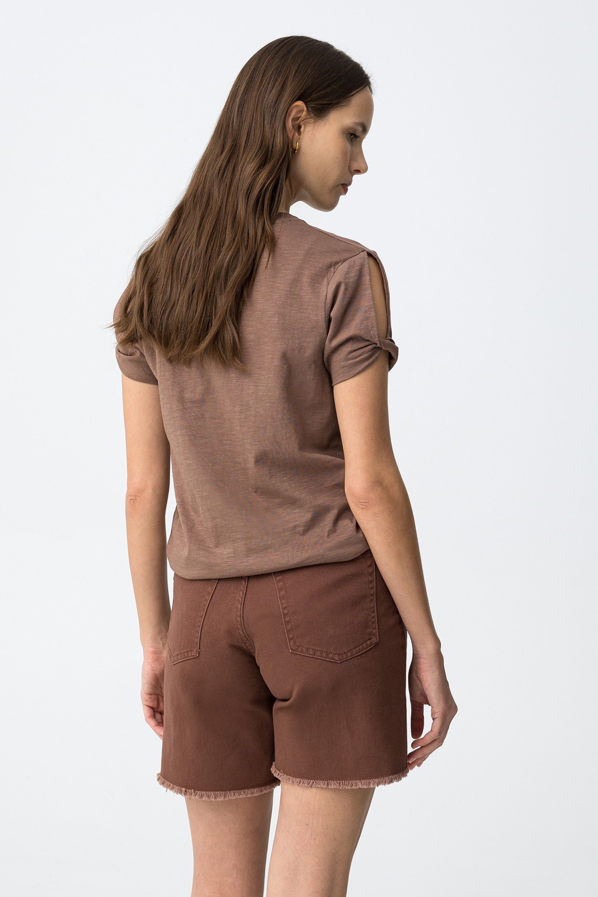 Camiseta Seadra Marrón