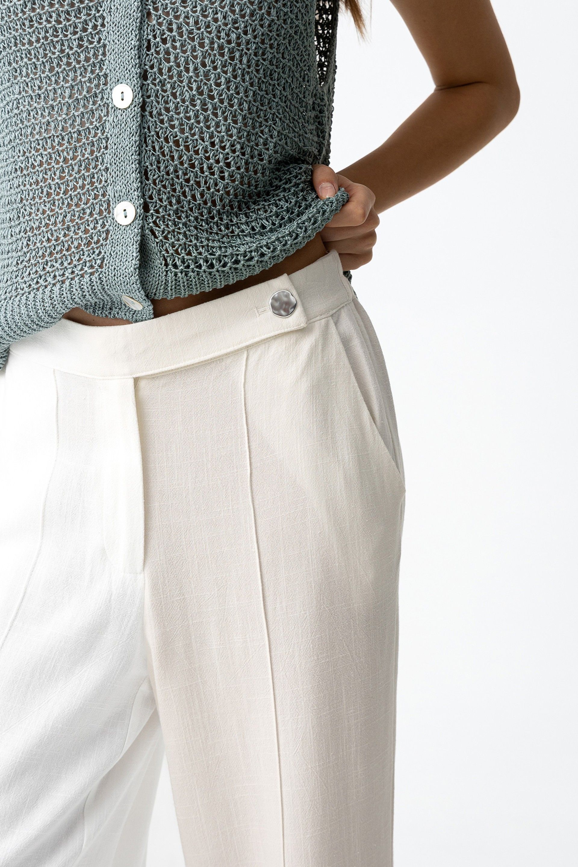 Pantalón Julie Blanco