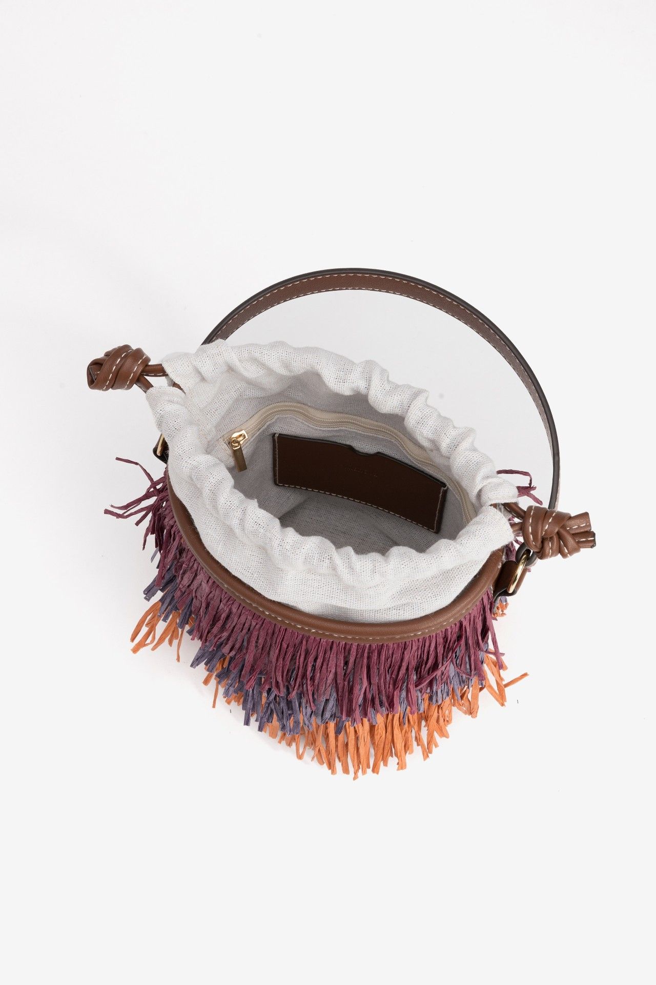 Bandolera Flecos Tricolor 4970
