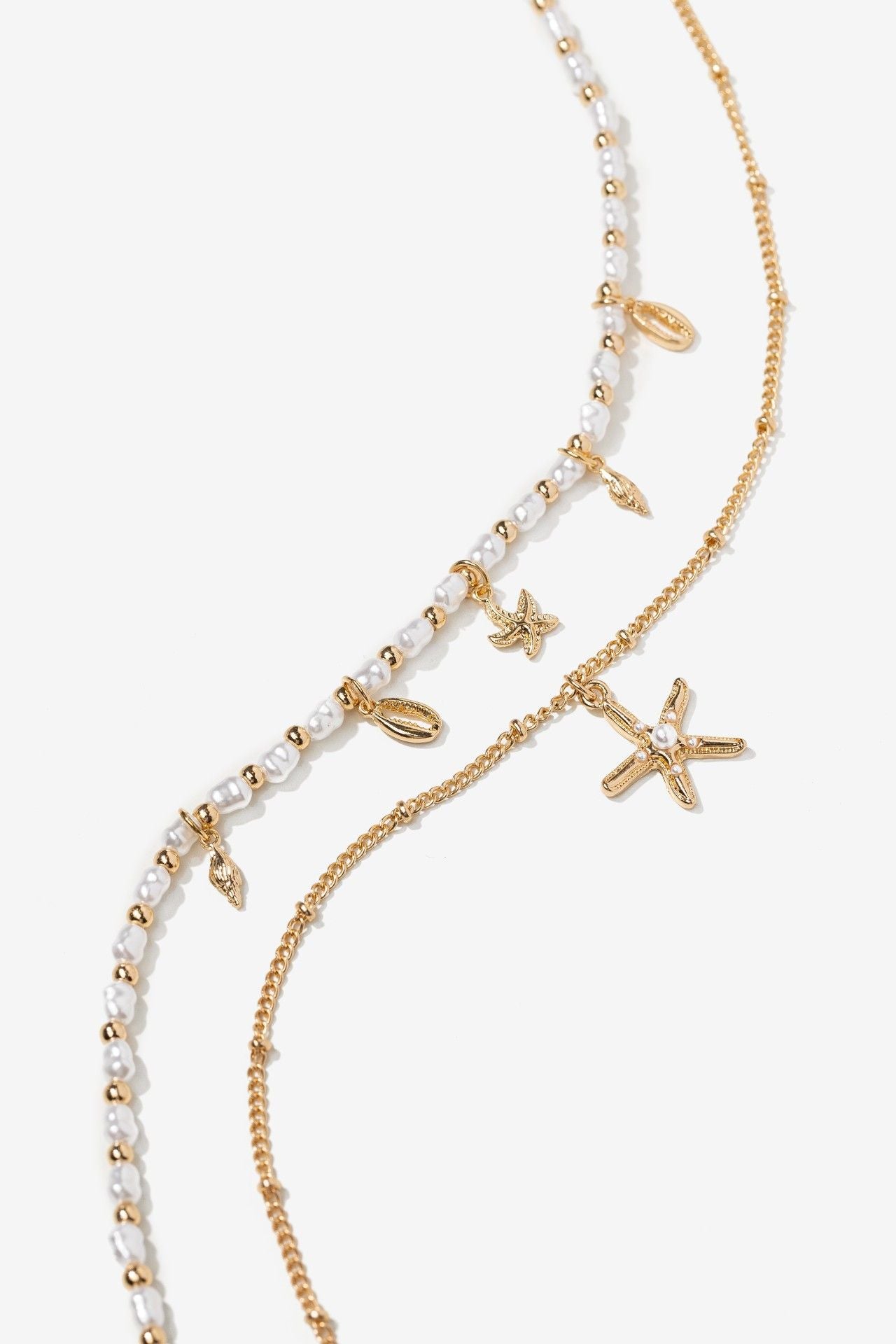 Pack 2 Collares Dorado Estrella de Mar 4048