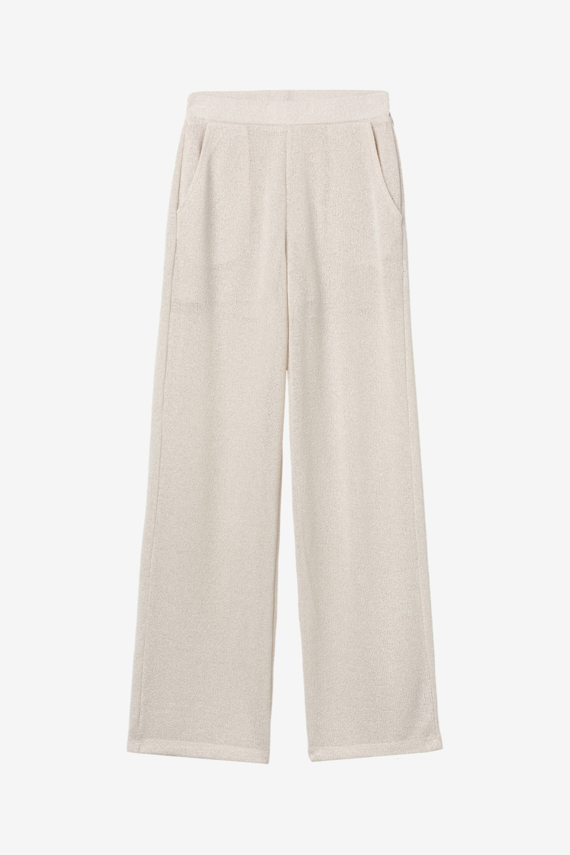 Pantalón Punto Taky Beige