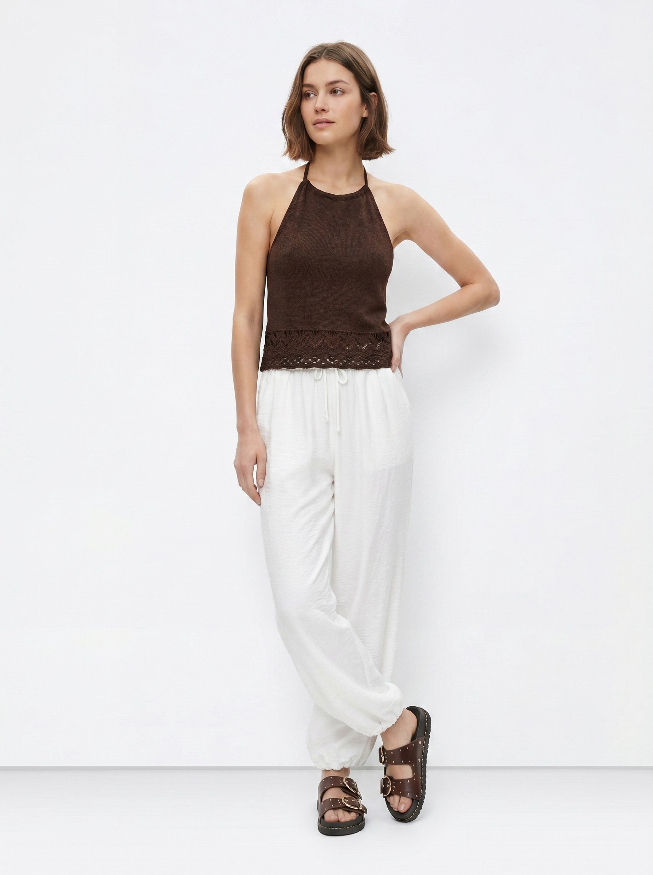 Pantalón Bombacho Orla Blanco