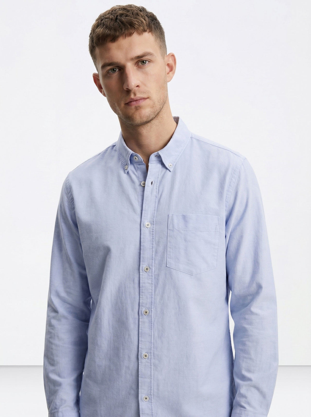 Camisa Tommy Azul Bebé