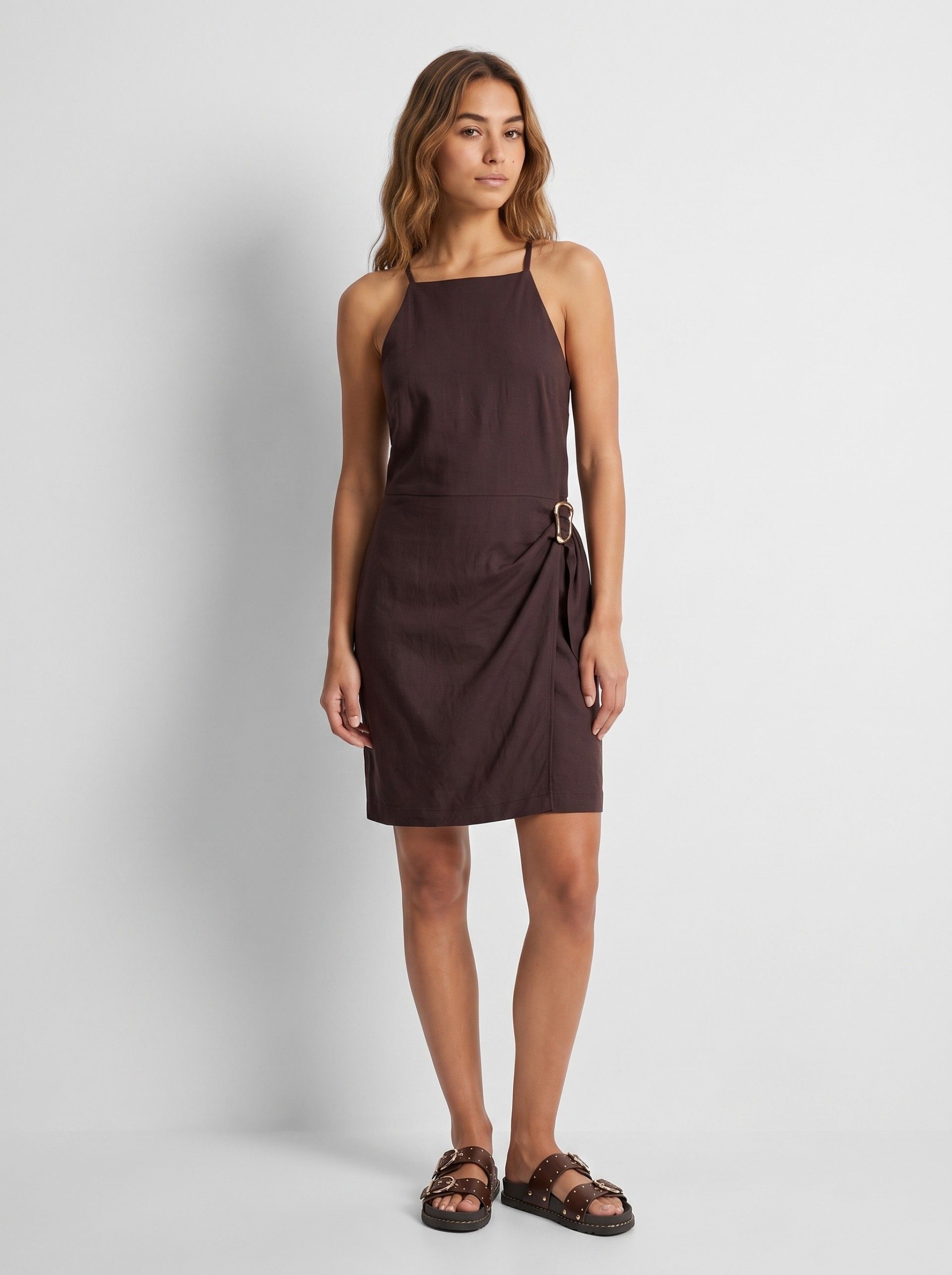Vestido Refresh Marrón