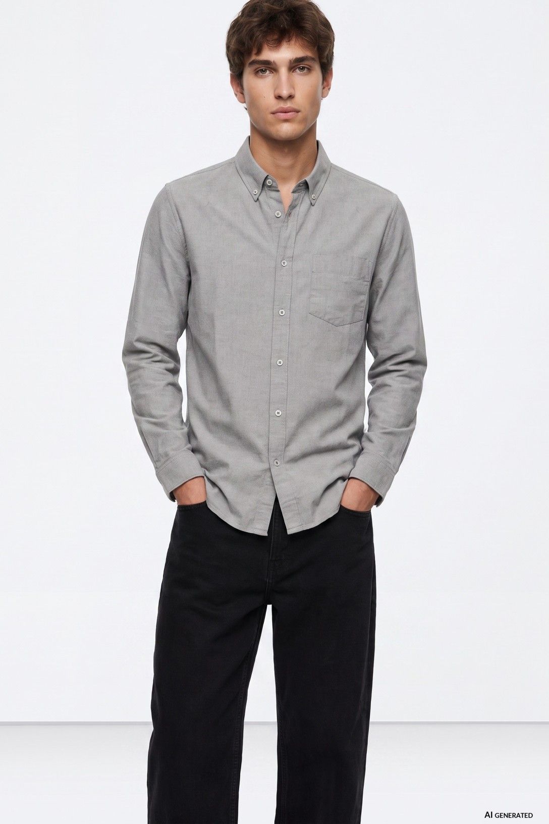 Camisa Tommy Gris