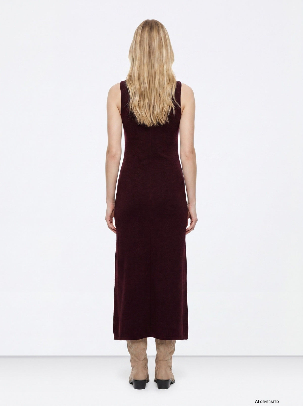 Vestido Burdeos Deany