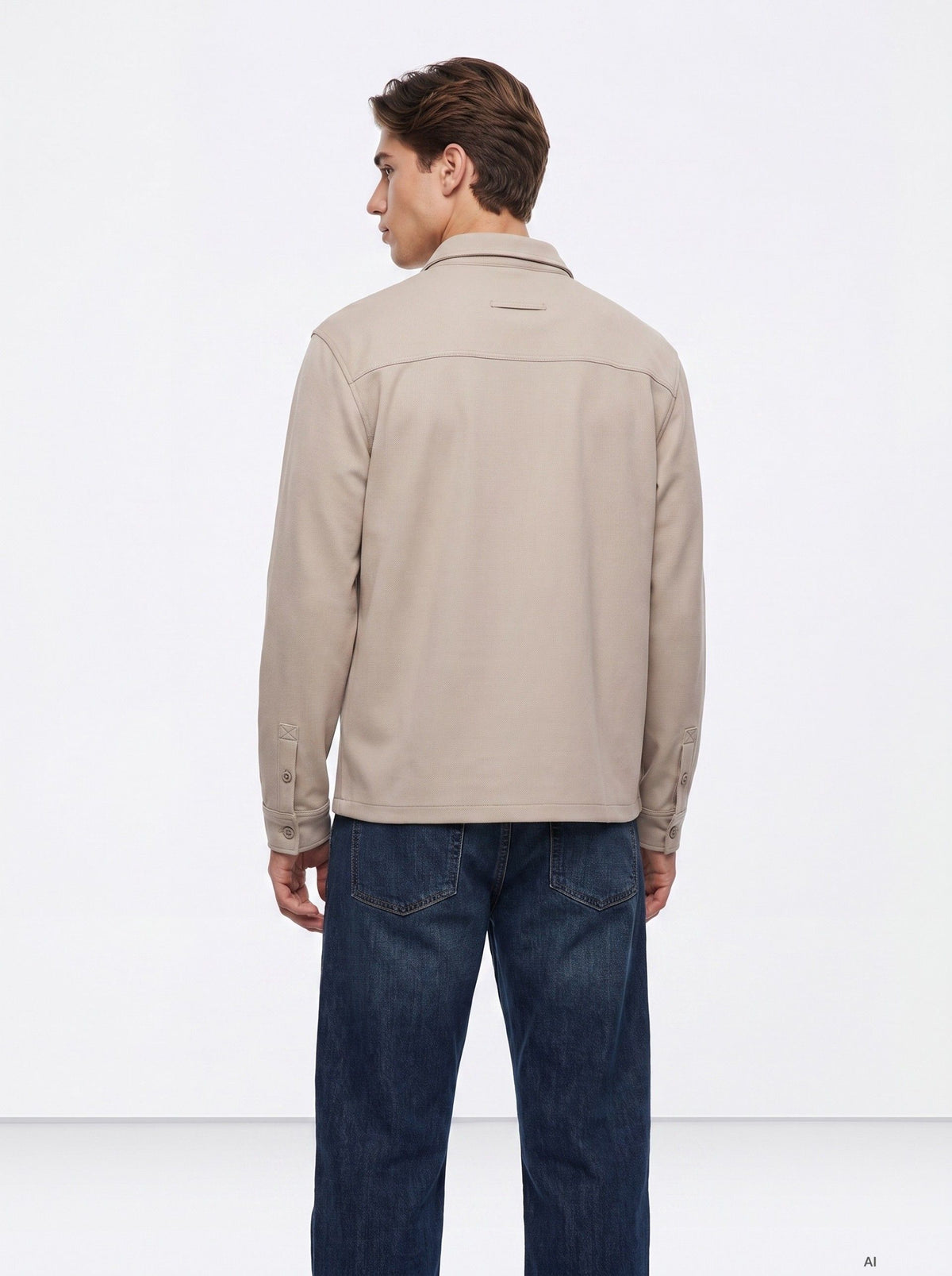 Sobrecamisa Salem Beige