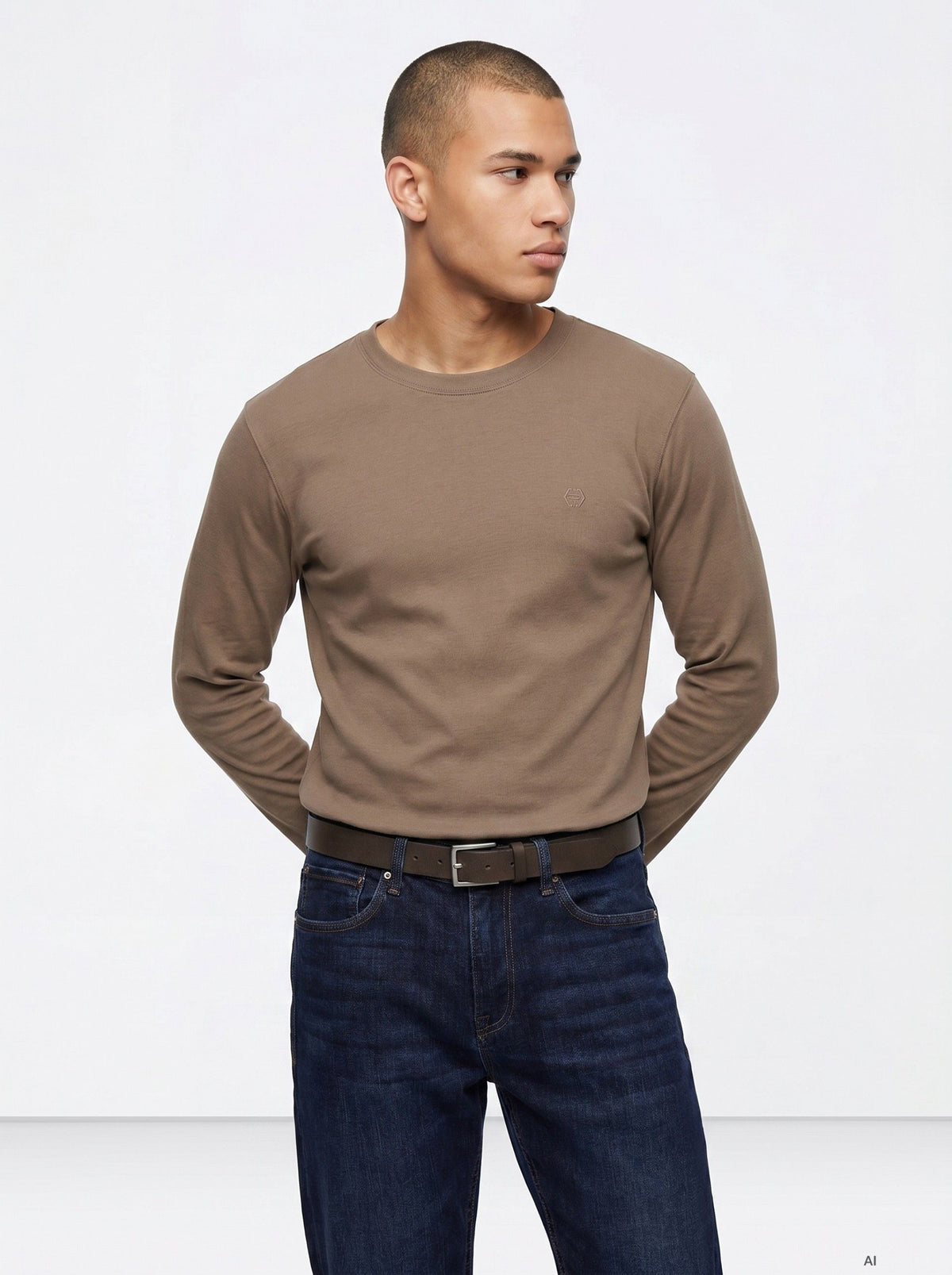 Camiseta Virgil Beige