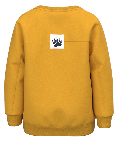 Sudadera Tejón Mostaza