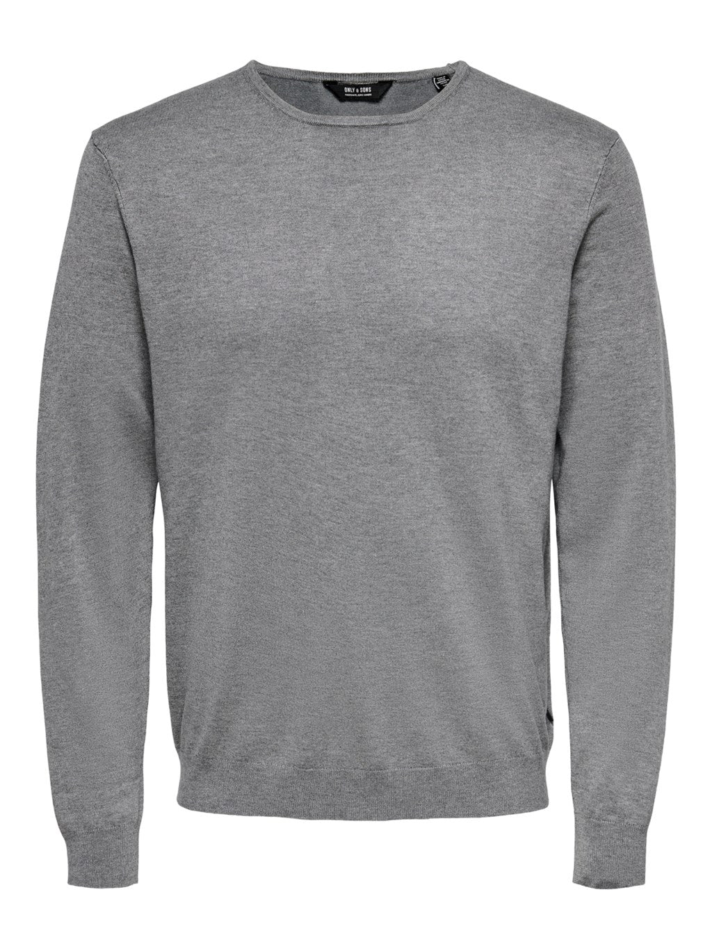 Jersey Wyler Cuello Redondo Gris