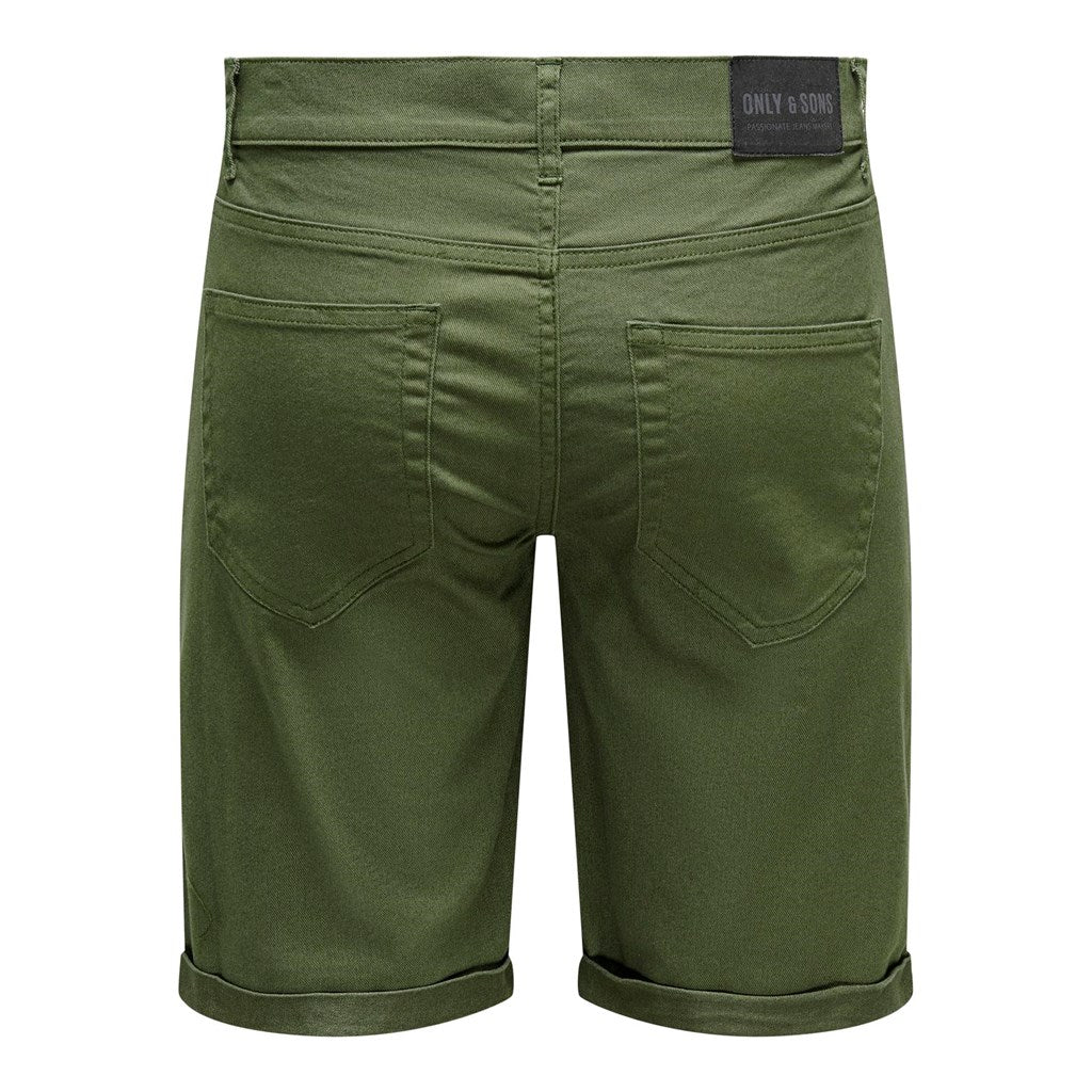 Pantalón Corto Ply Verde Oliva