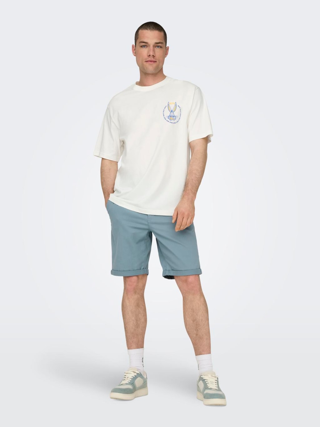 Pantalón Corto Peter Azul