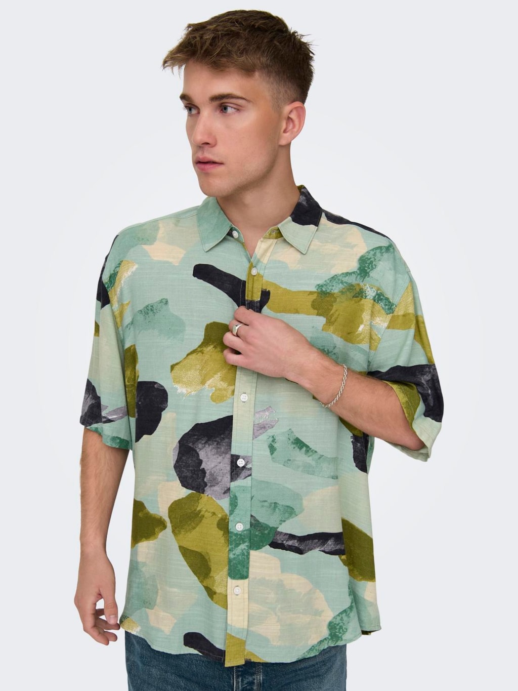 Camisa Bud Limestone