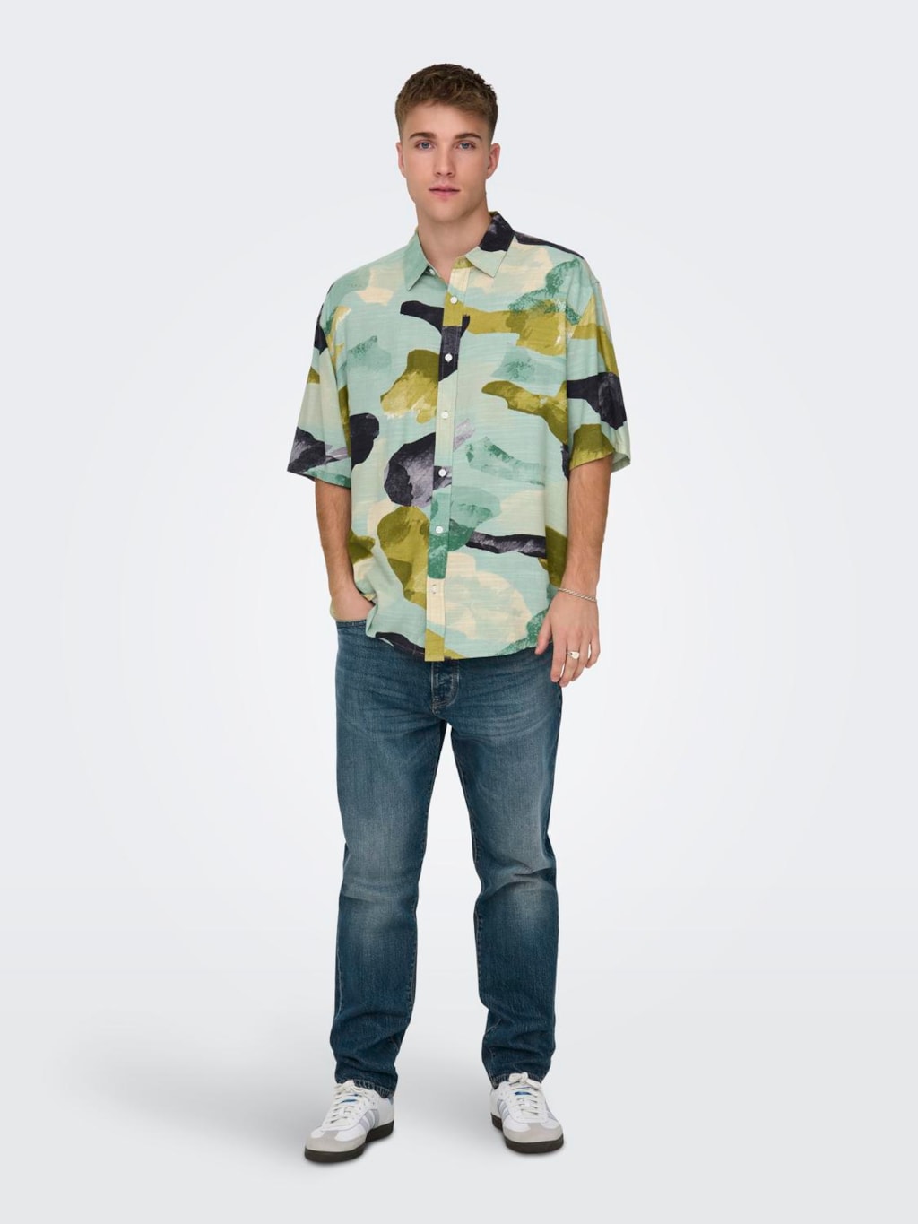 Camisa Bud Limestone