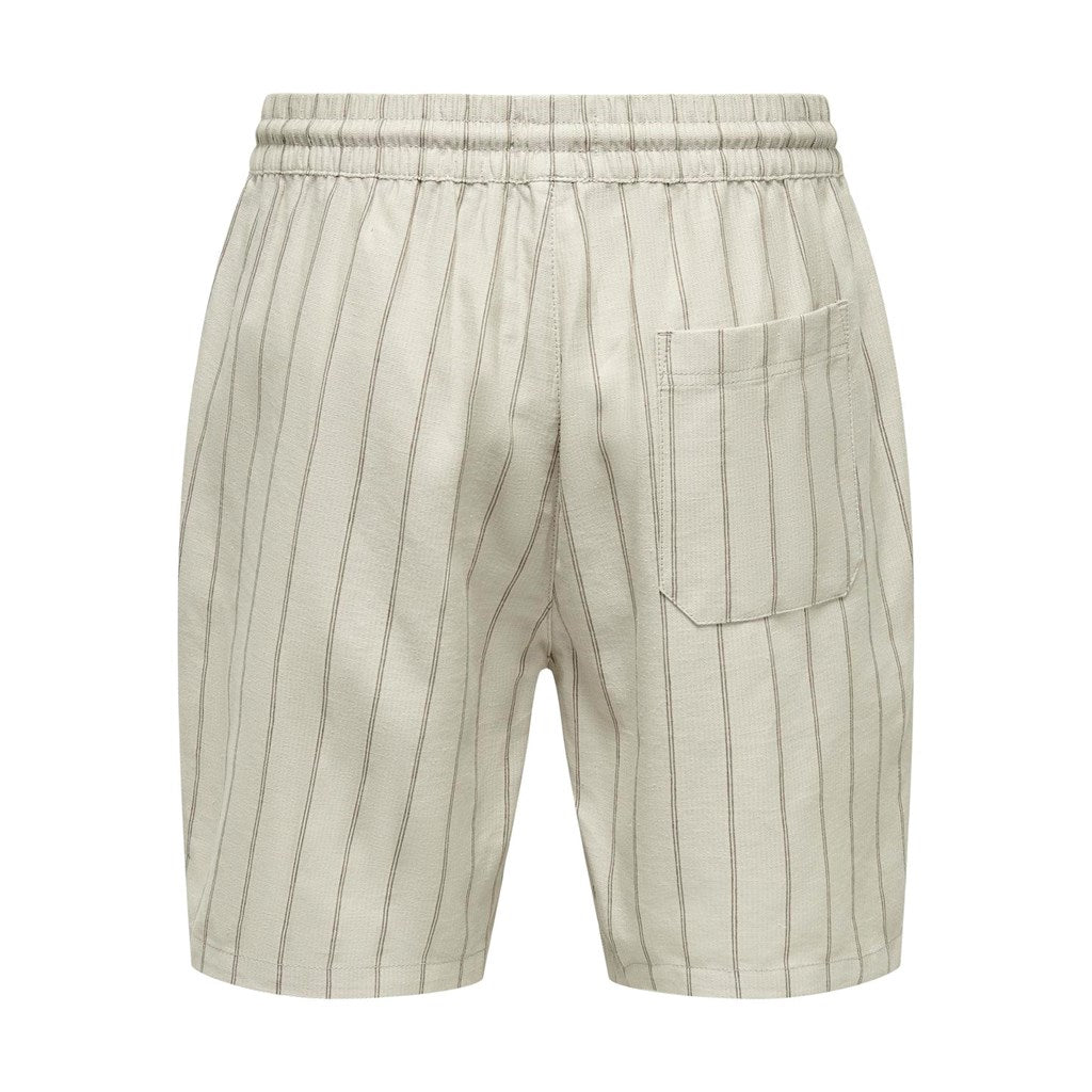 Short Tel Rayas Silver Lining