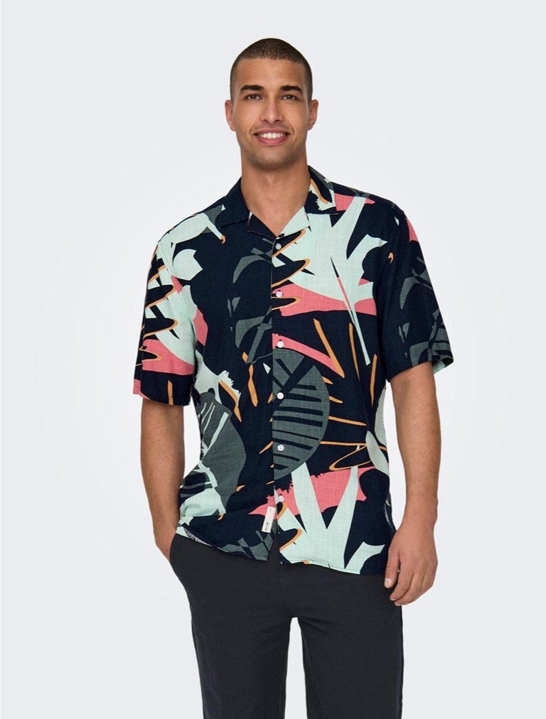 Camisa Bertil Marino