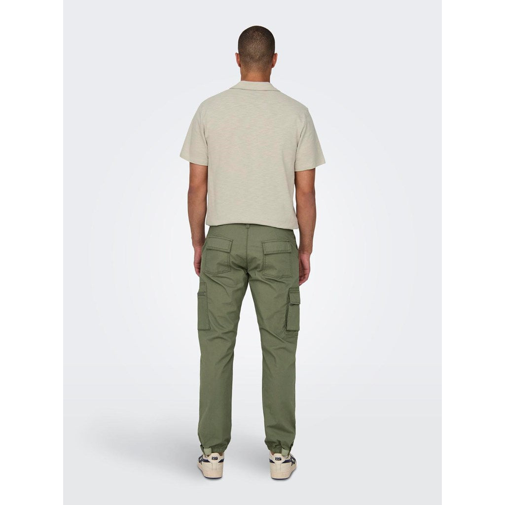 Pantalón Cargo 0147 Verde
