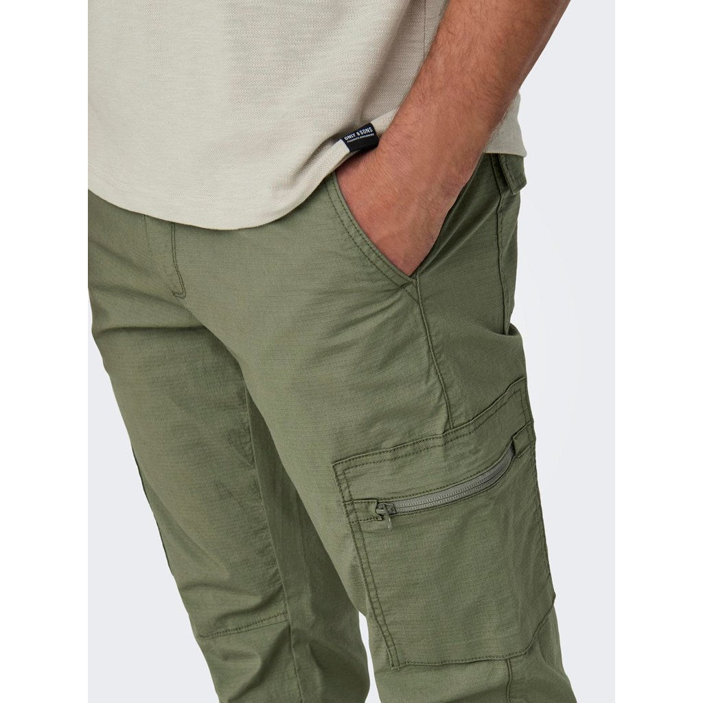 Pantalón Cargo 0147 Verde