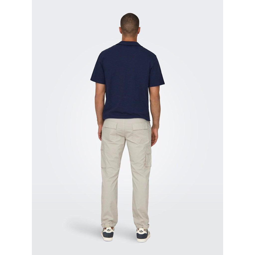 Pantalón Cargo 0147 Beige