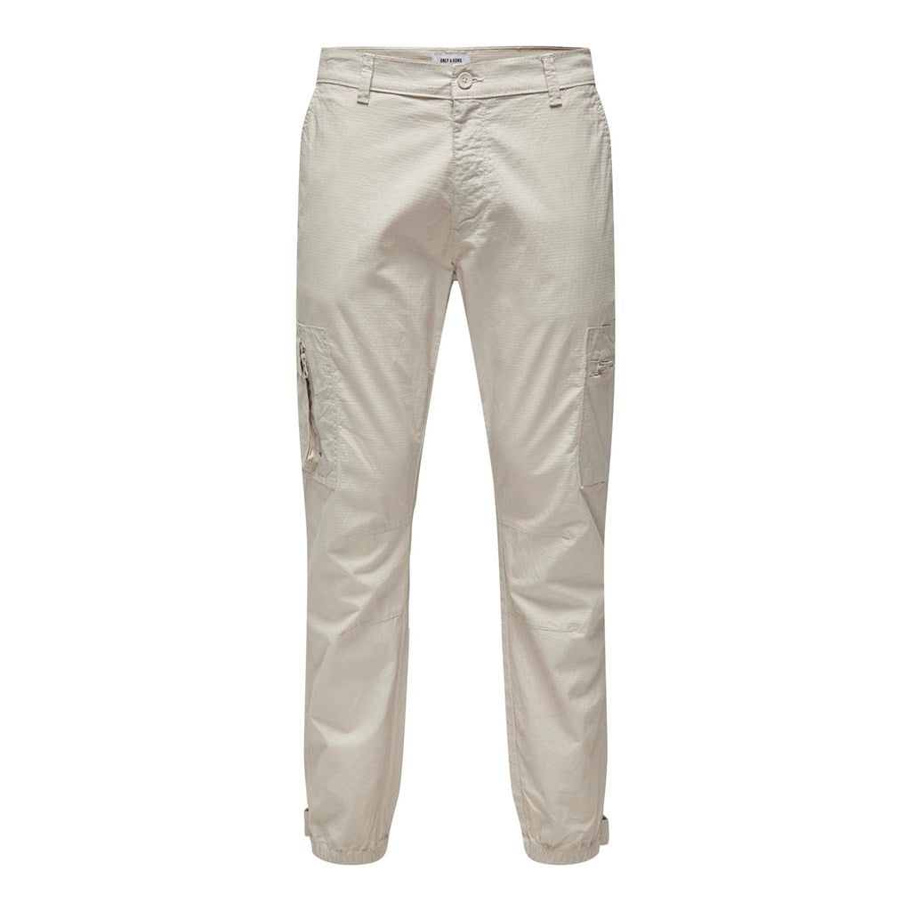 Pantalón Cargo 0147 Beige