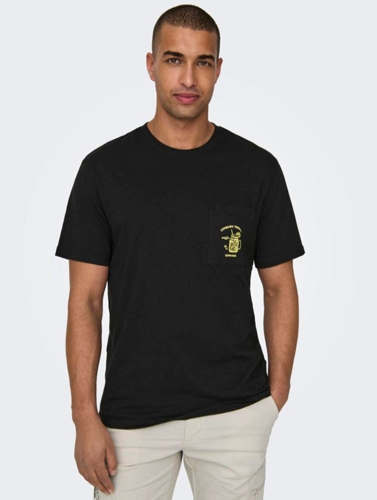 Camiseta Kristopher Negra