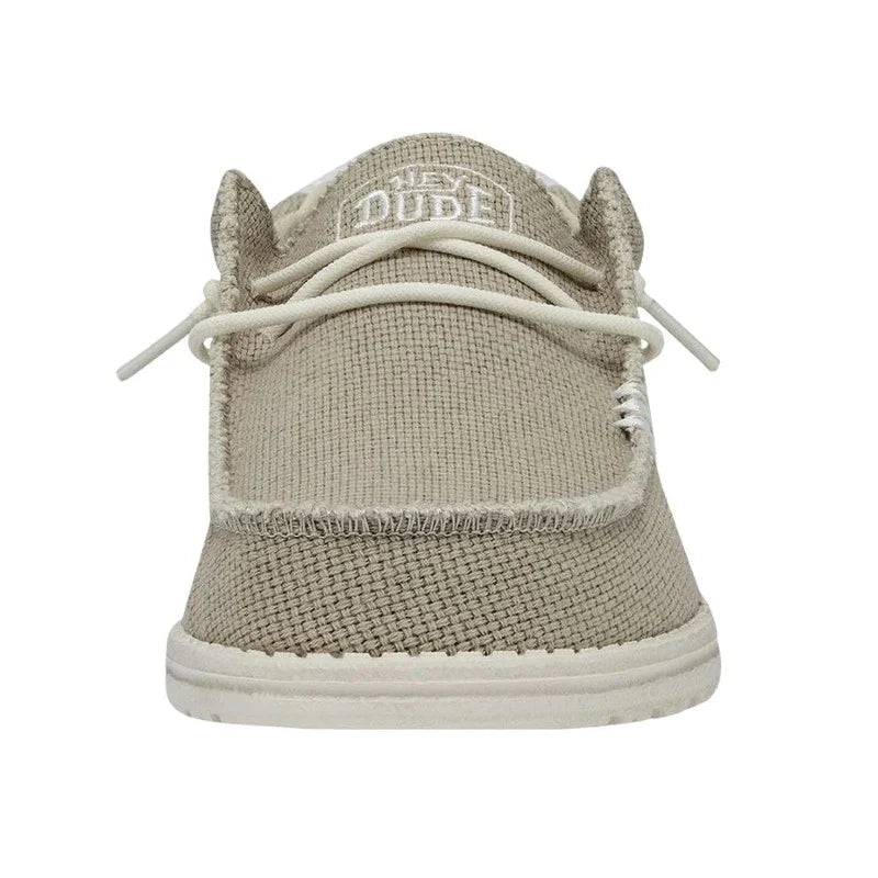 Náuticos Wally Braided Beige