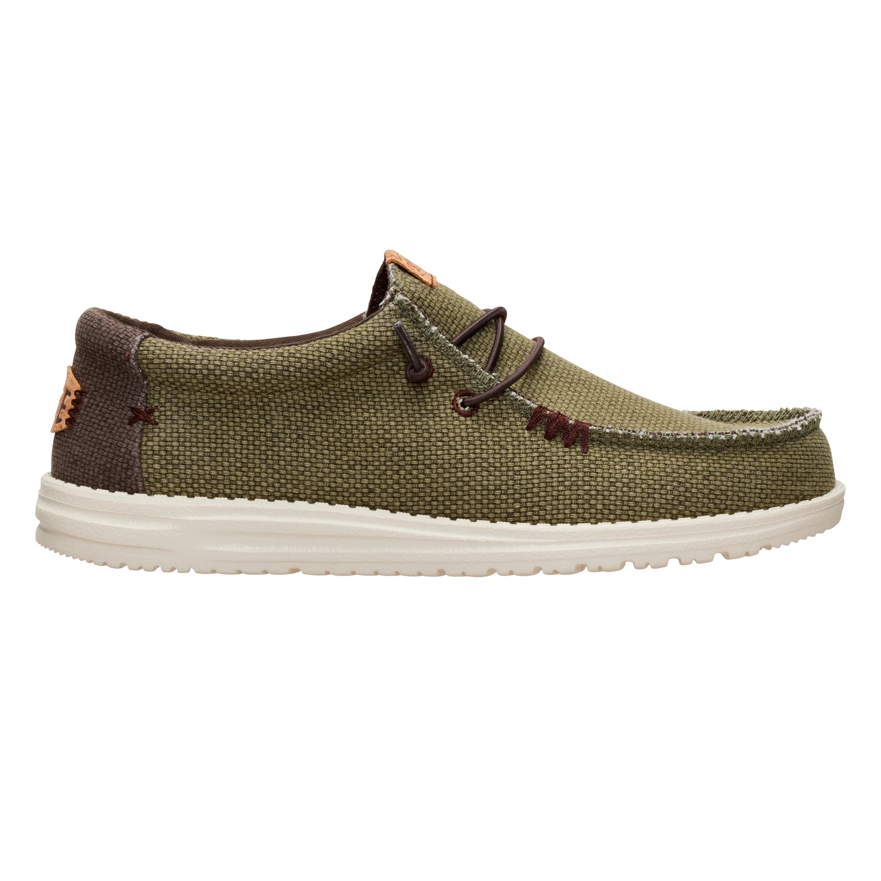Náuticos Wally Braided Olive