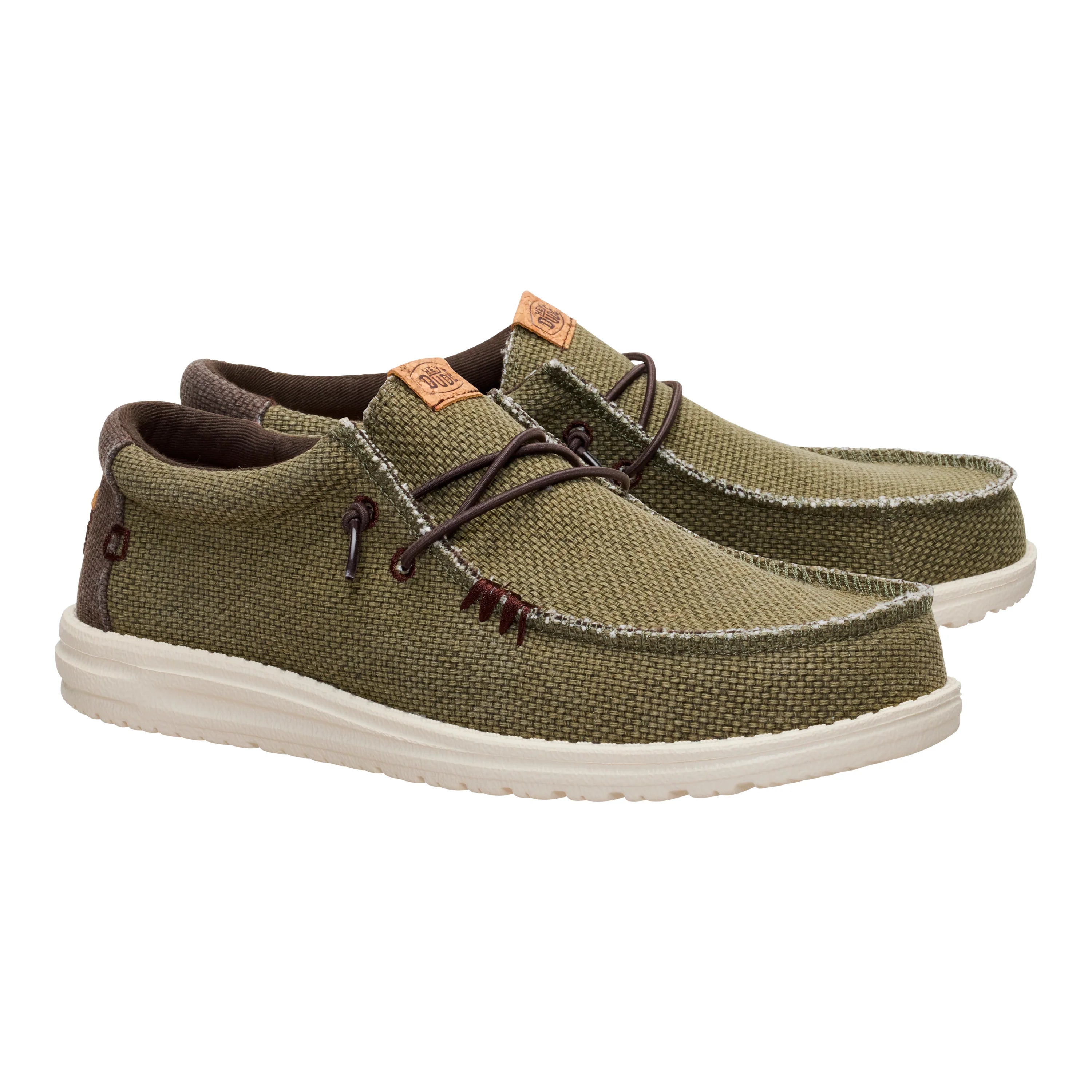 Náuticos Wally Braided Olive