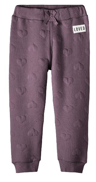 Pantalón Corazones Morado