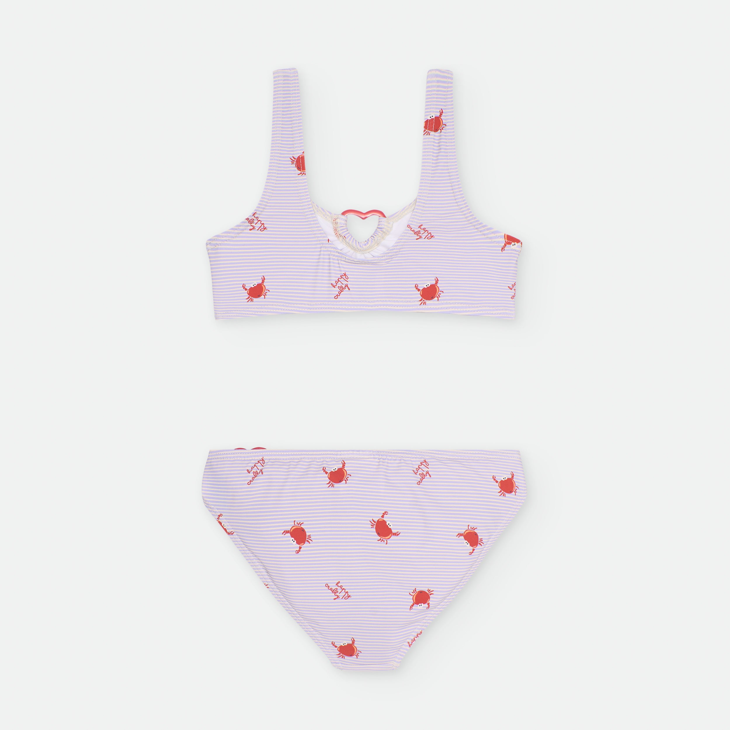 Bikini Rayas Cangrejo