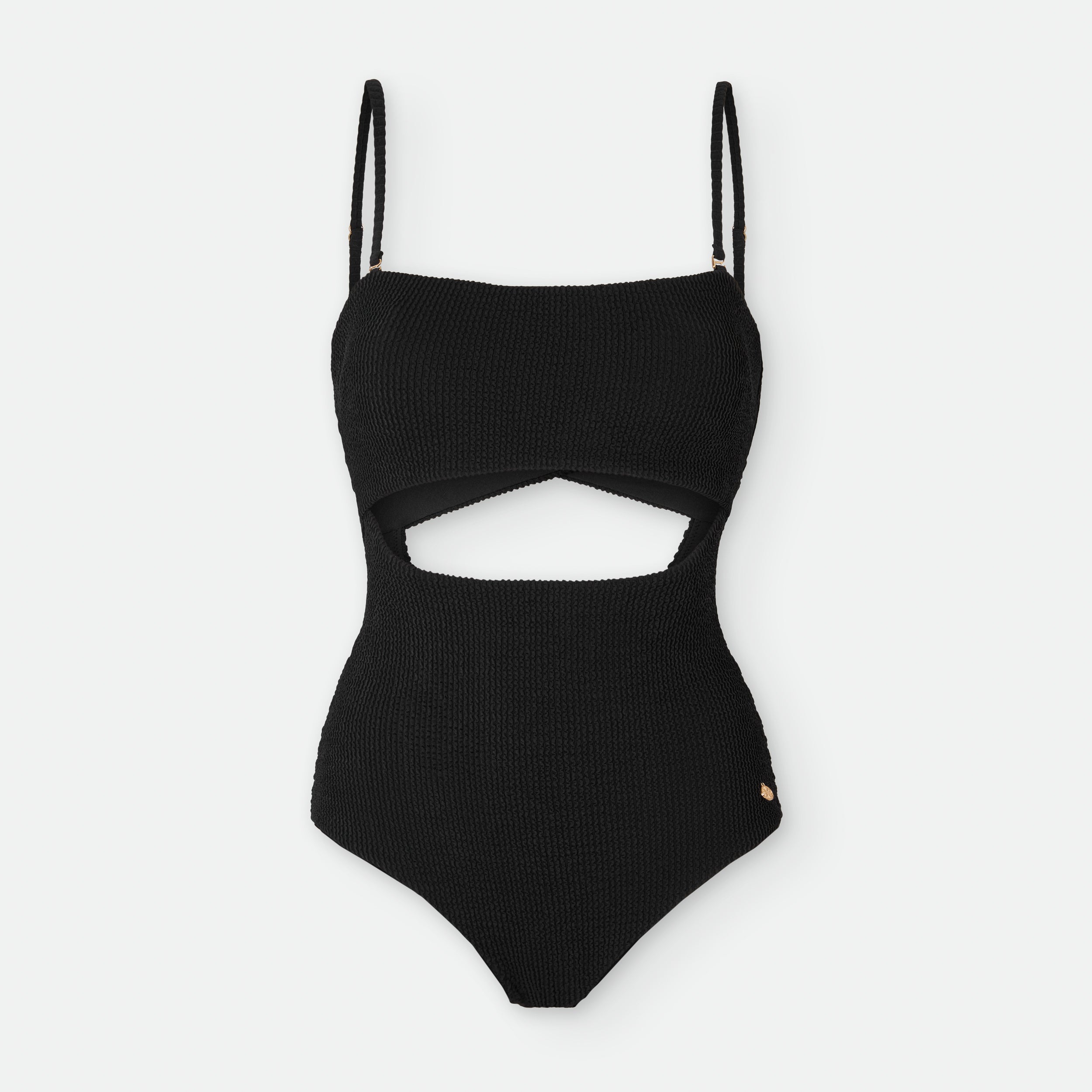 Bañador Negro Abertura