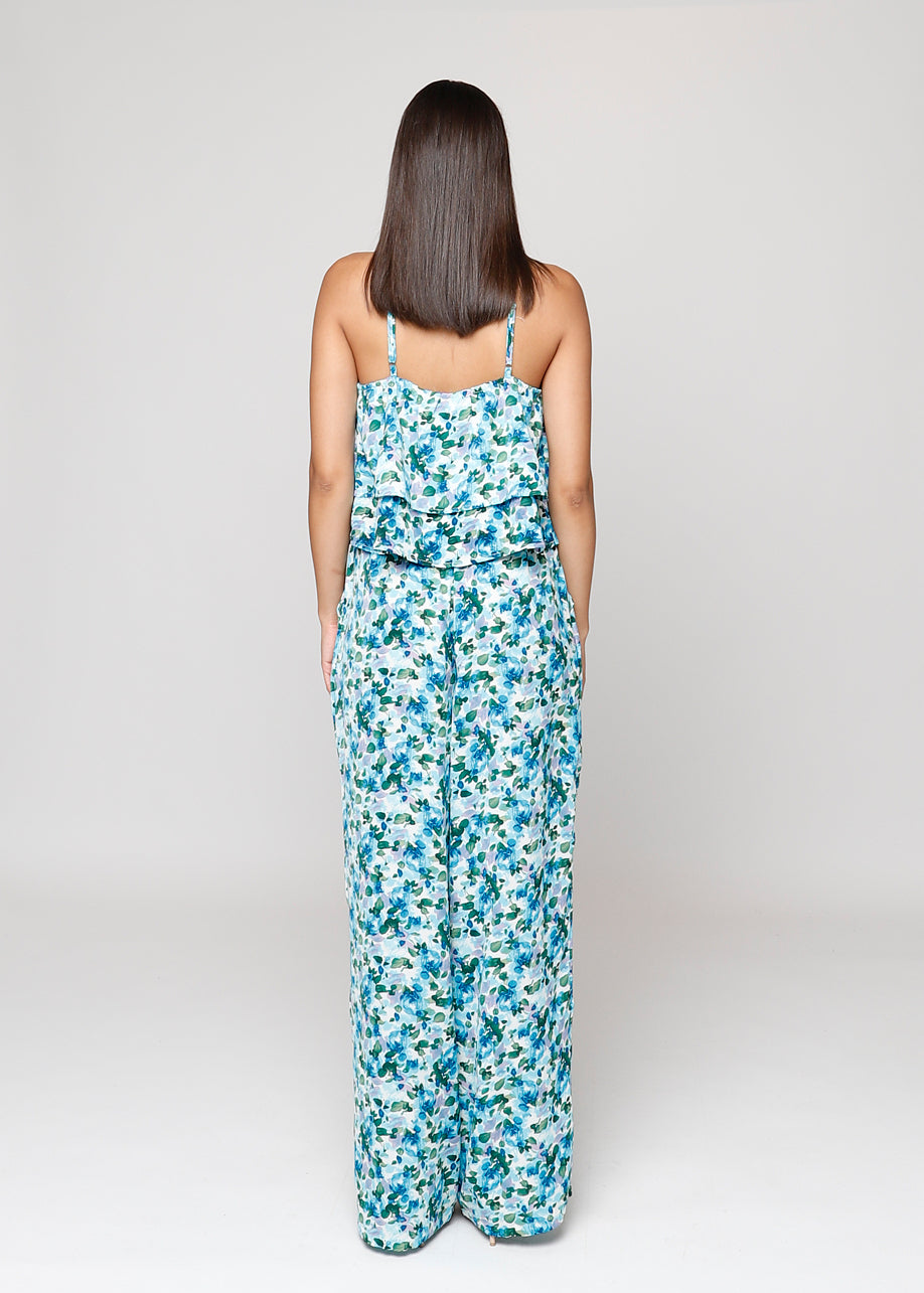 Pantalón Lea Largo Azul