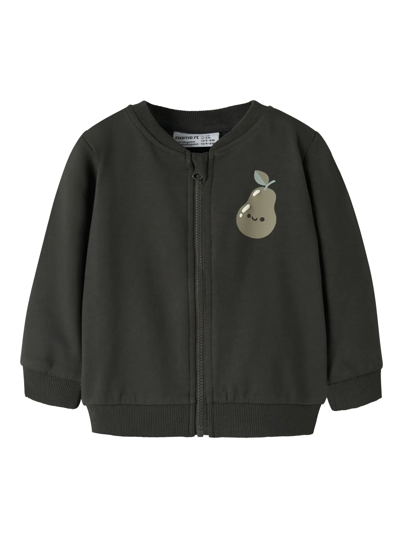 Chaqueta Pera Verde Oscuro Bebé